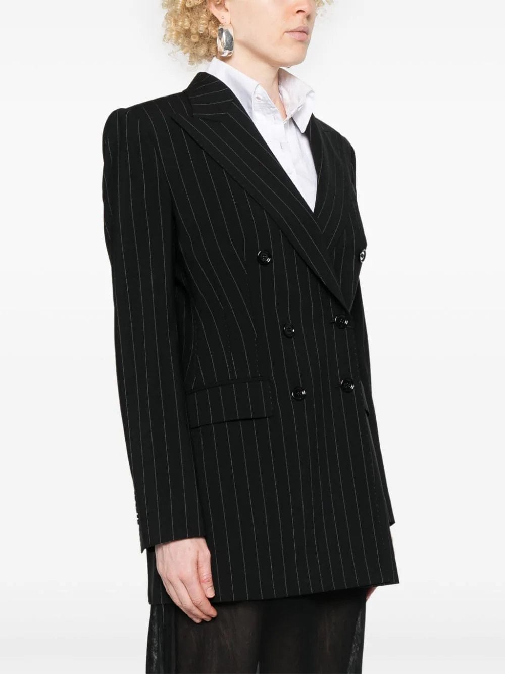 Dolce & Gabbana Pinstripe-Pattern Blazer