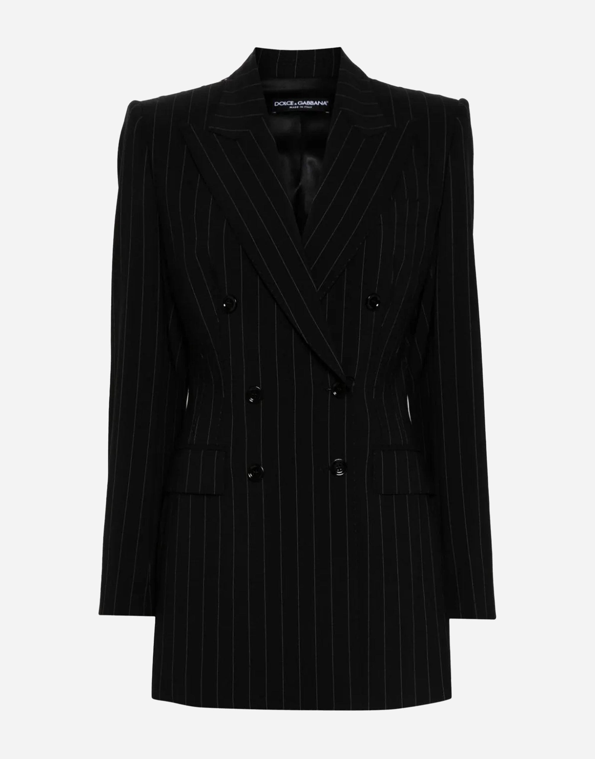 Dolce & Gabbana Pinstripe-Pattern Blazer