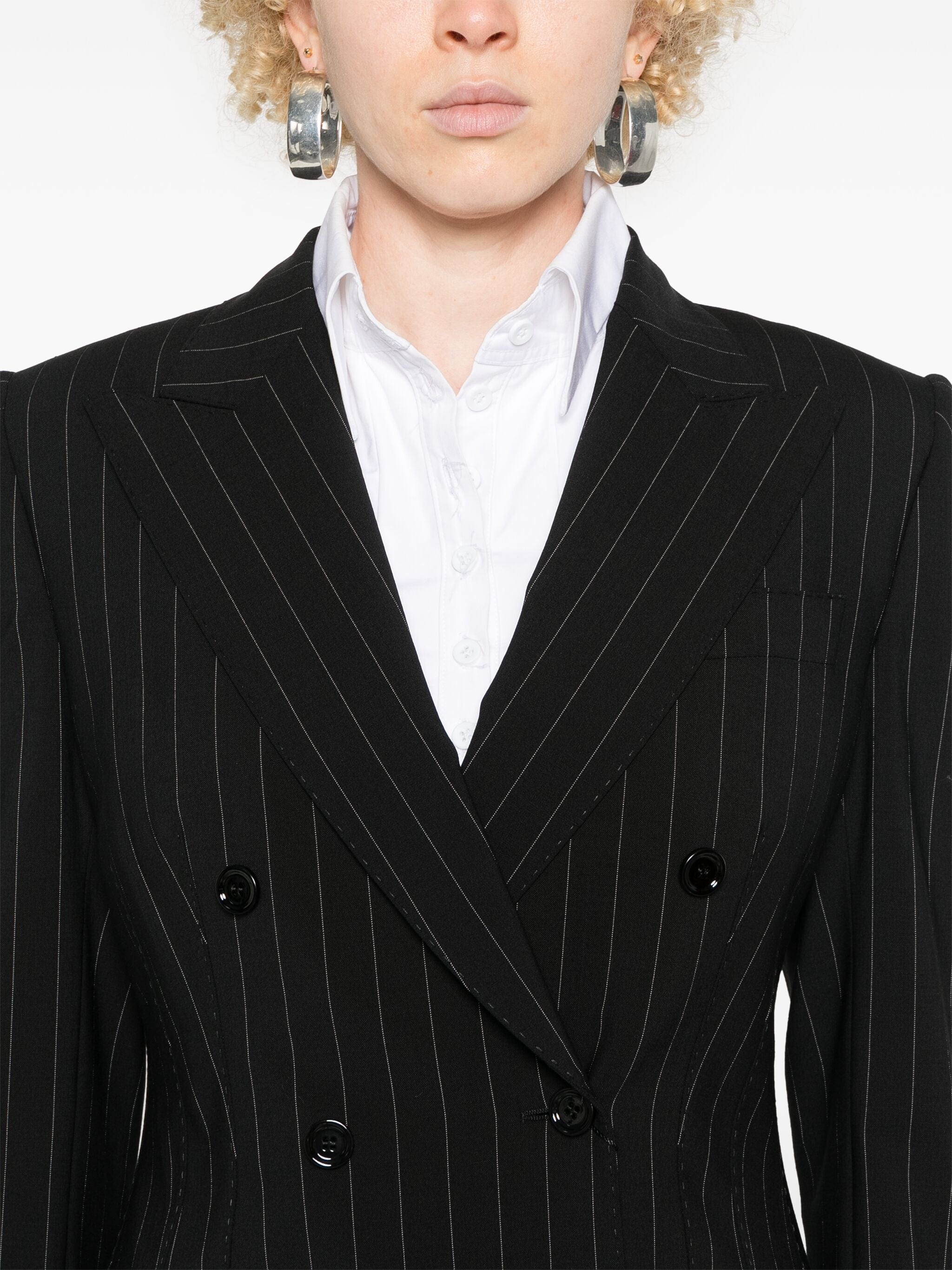 Dolce & Gabbana Pinstripe-Pattern Blazer