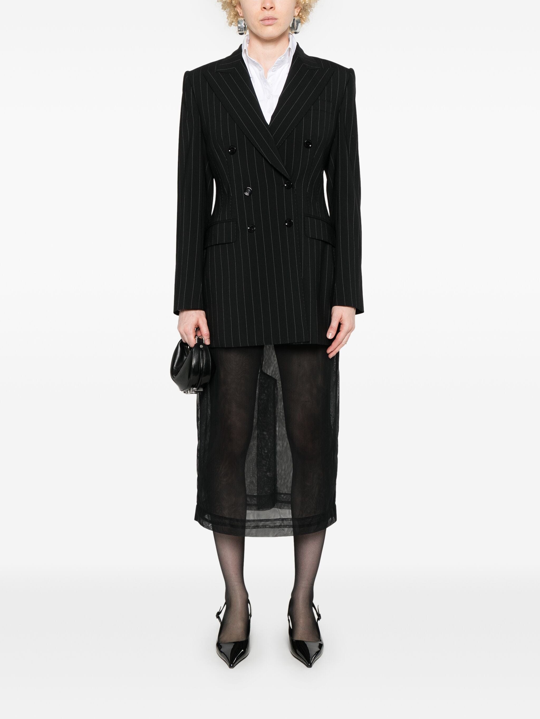 Dolce & Gabbana Pinstripe-Pattern Blazer