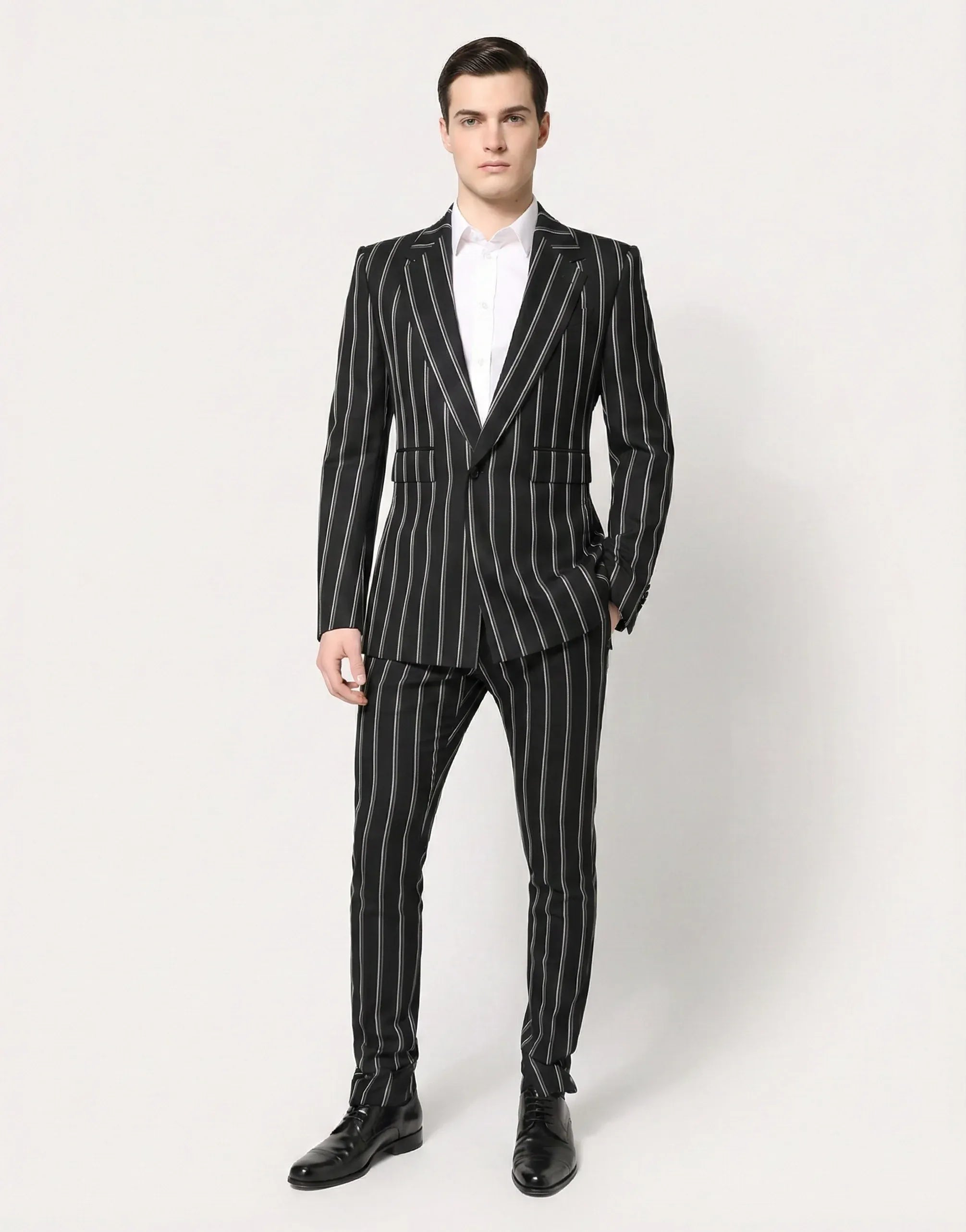 Dolce & Gabbana Pinstripe Sicilia-Fit Two-Piece Suit | Sendegaro BR