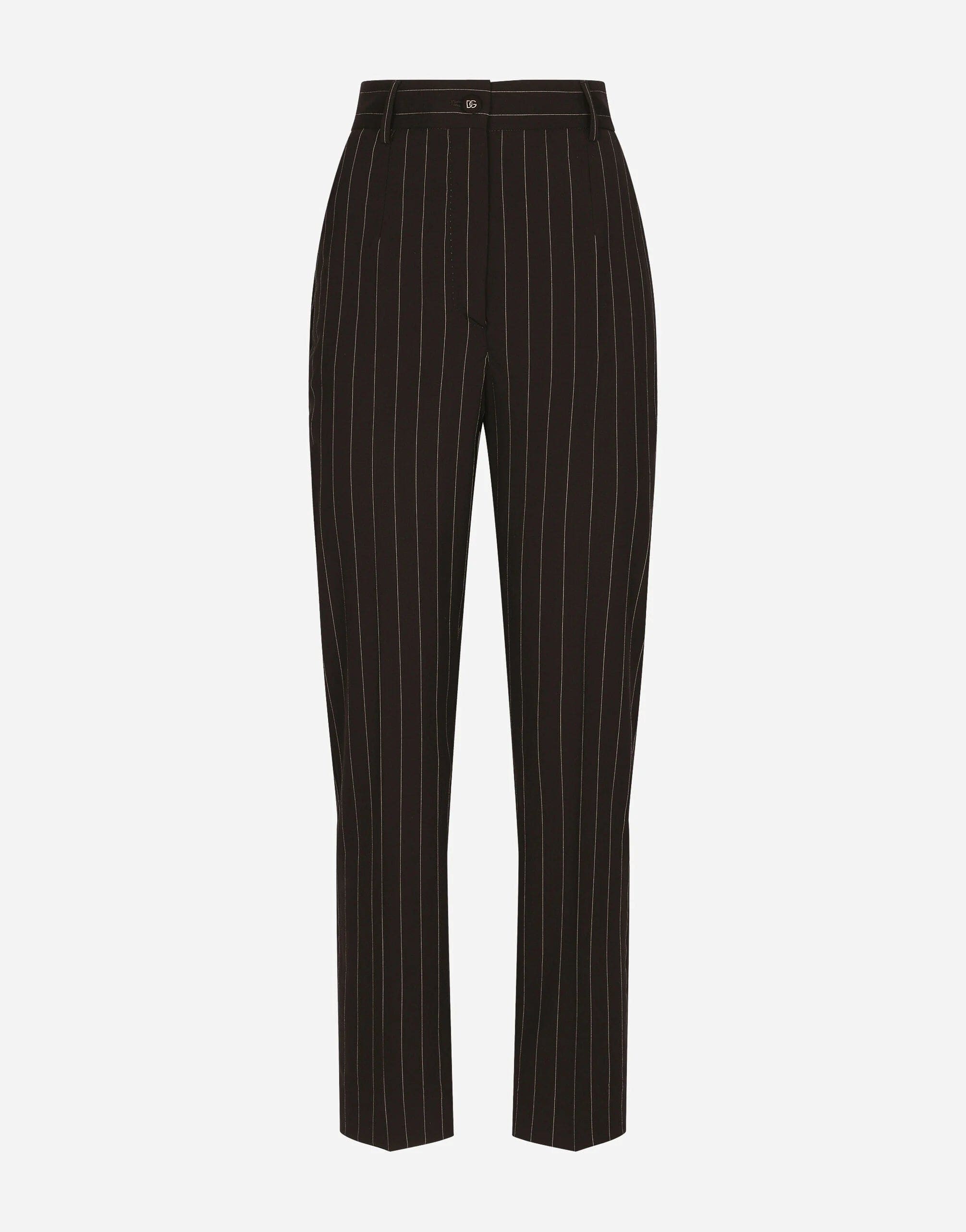 Dolce & Gabbana Pinstripe Wool Pants