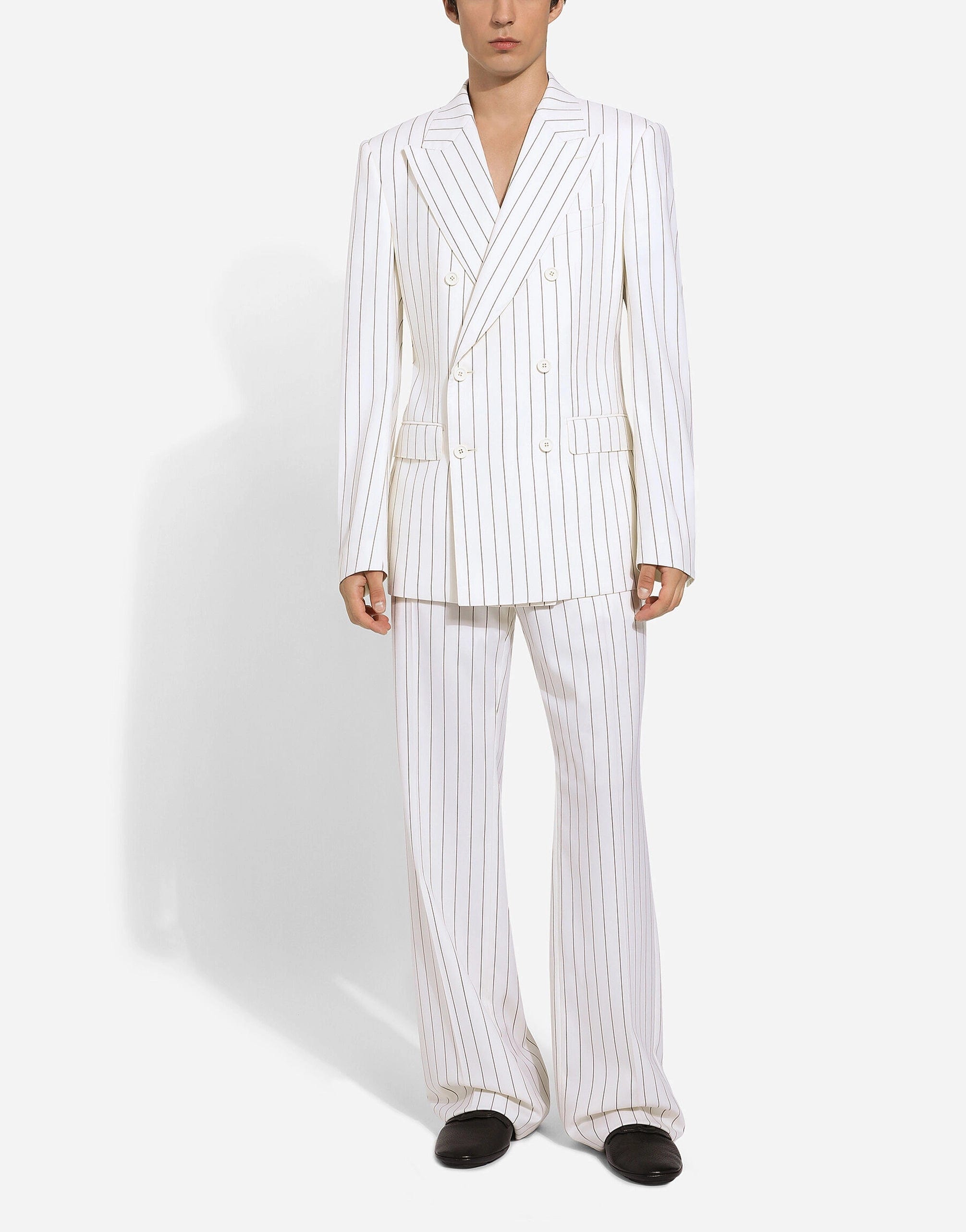 Dolce & Gabbana Pinstriped Double-Breasted Blazer