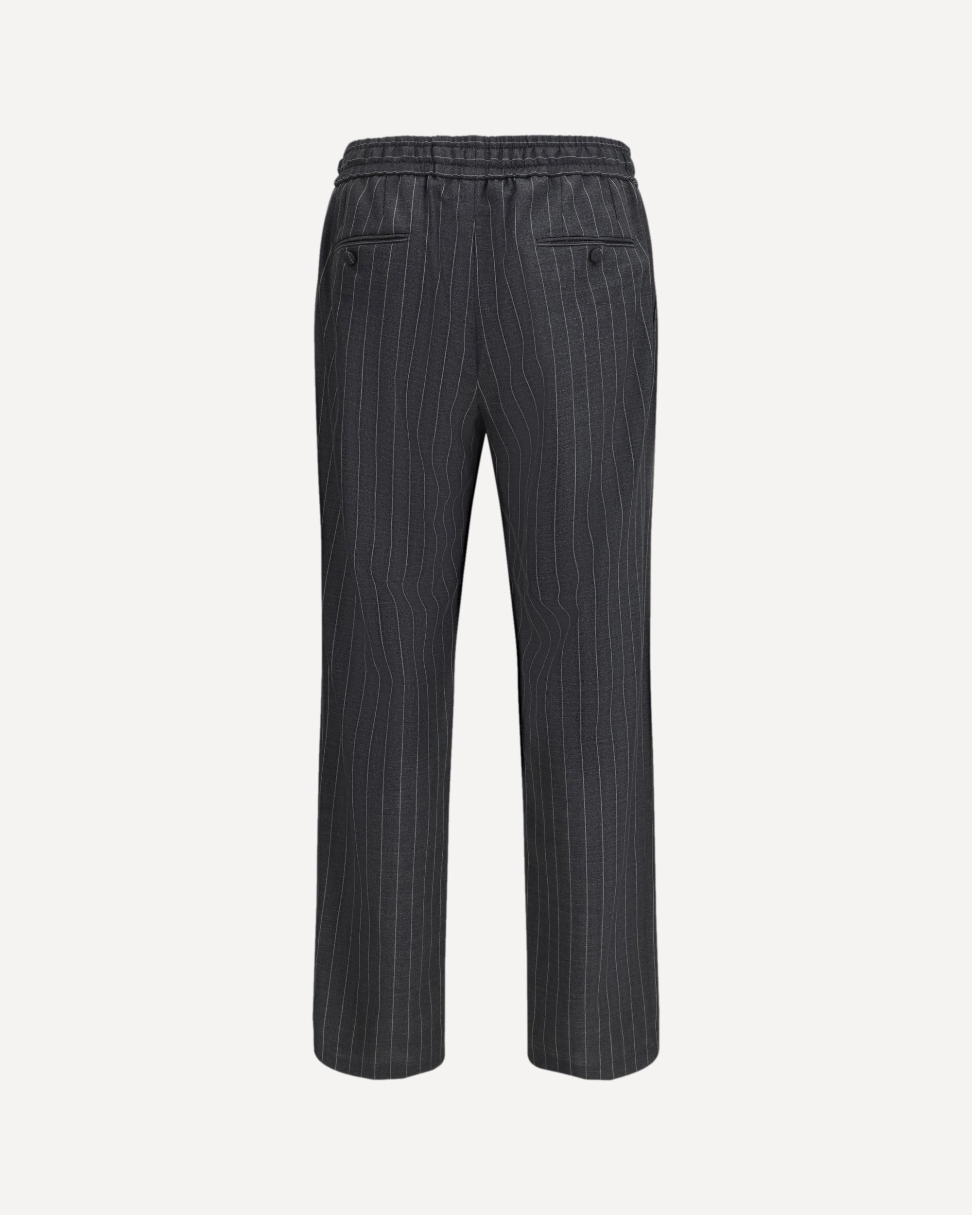 Dolce & Gabbana Pinstriped Virgin Wool Casual Trousers - alternate view