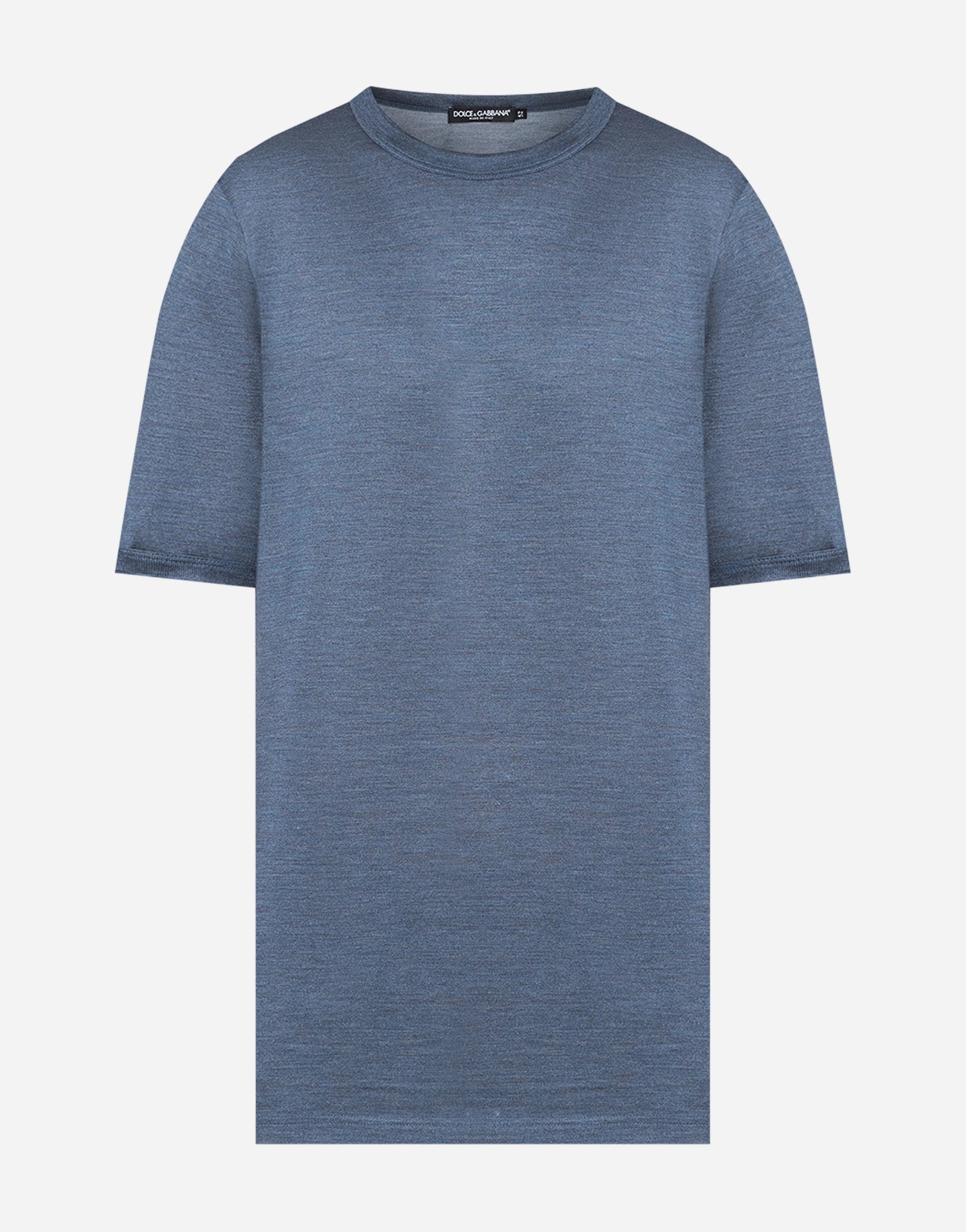 Dolce & Gabbana Plain Silk T-Shirt