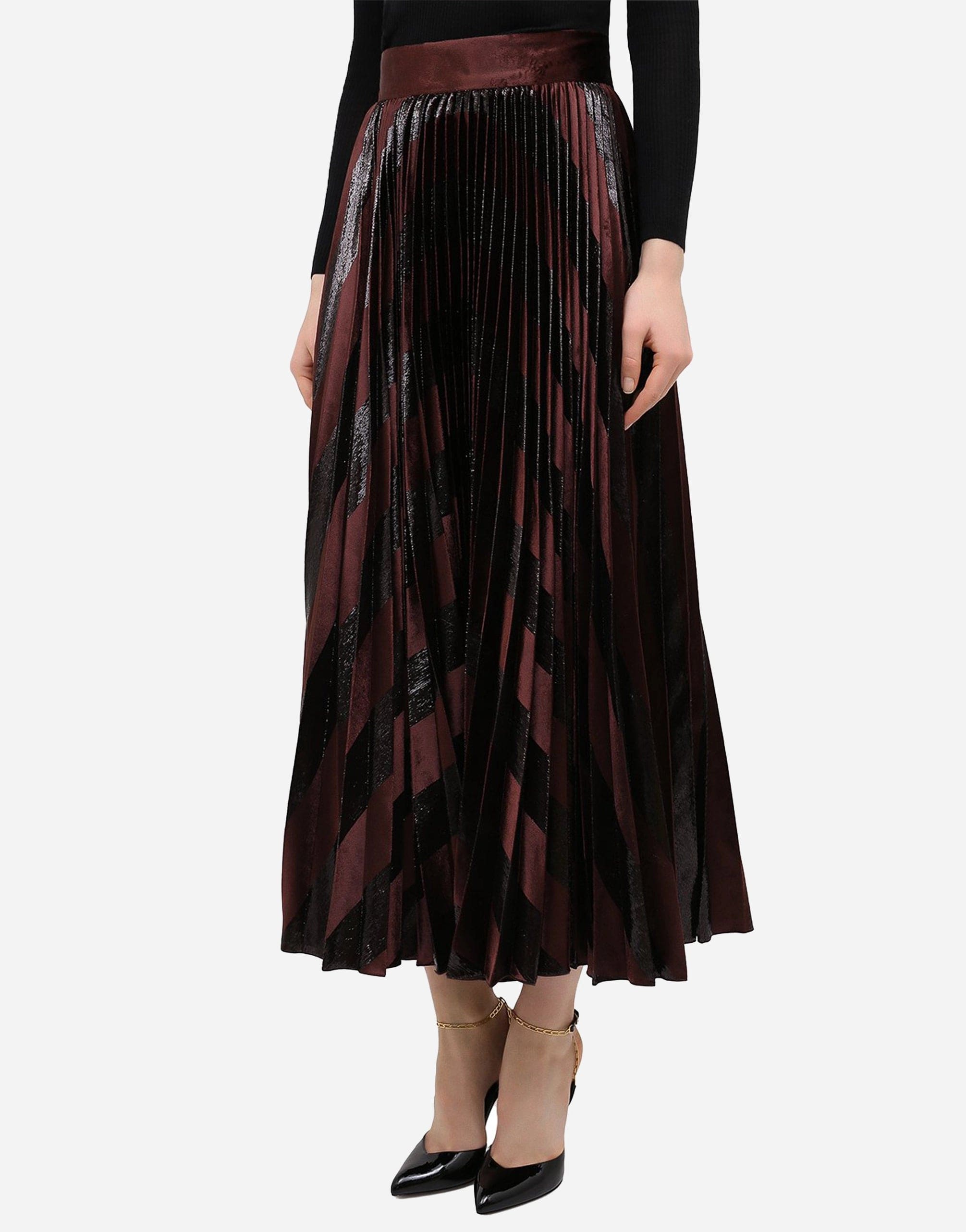 Dolce & Gabbana Pleated Long Skirt