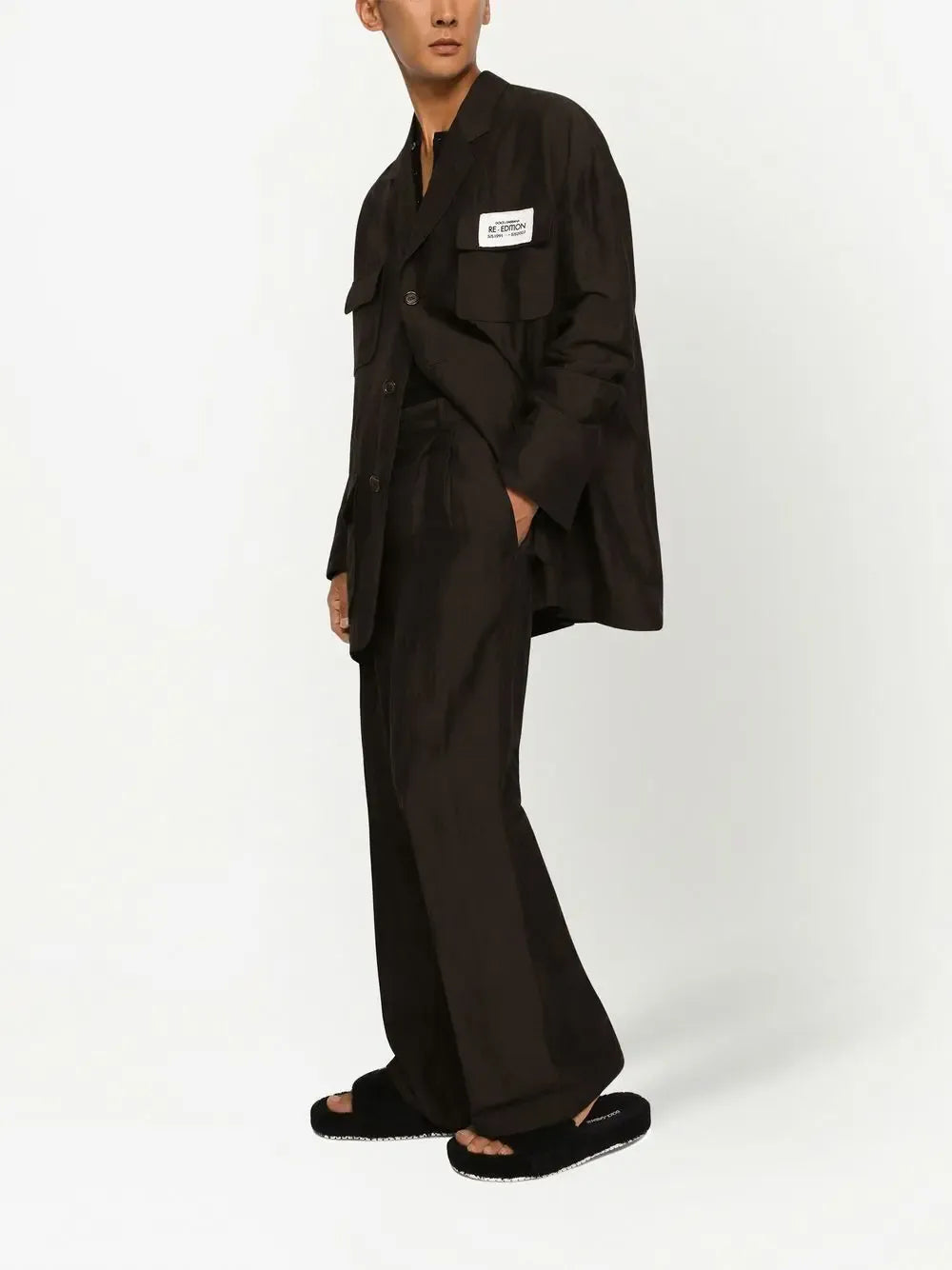 Dolce & Gabbana Pleated Tailored Trousers - alternate view