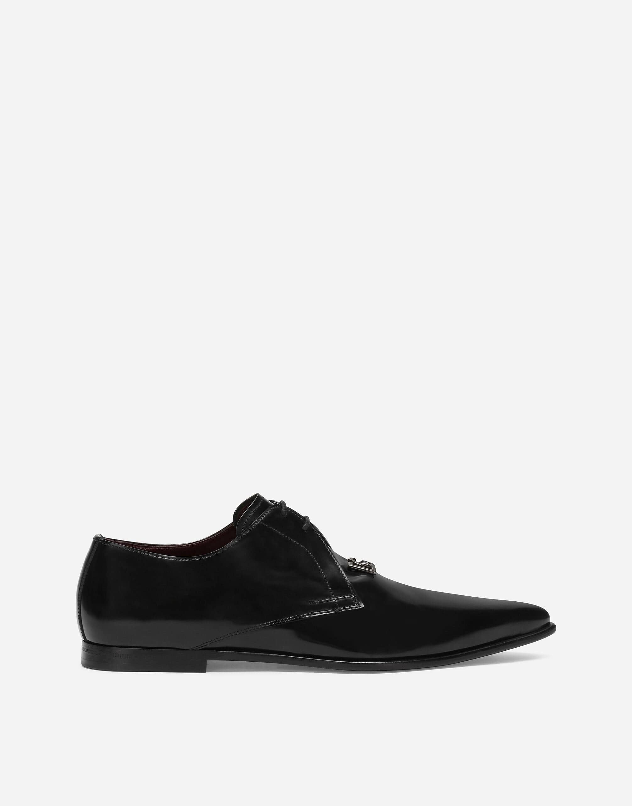 Pointed-Toe Derby Shoes