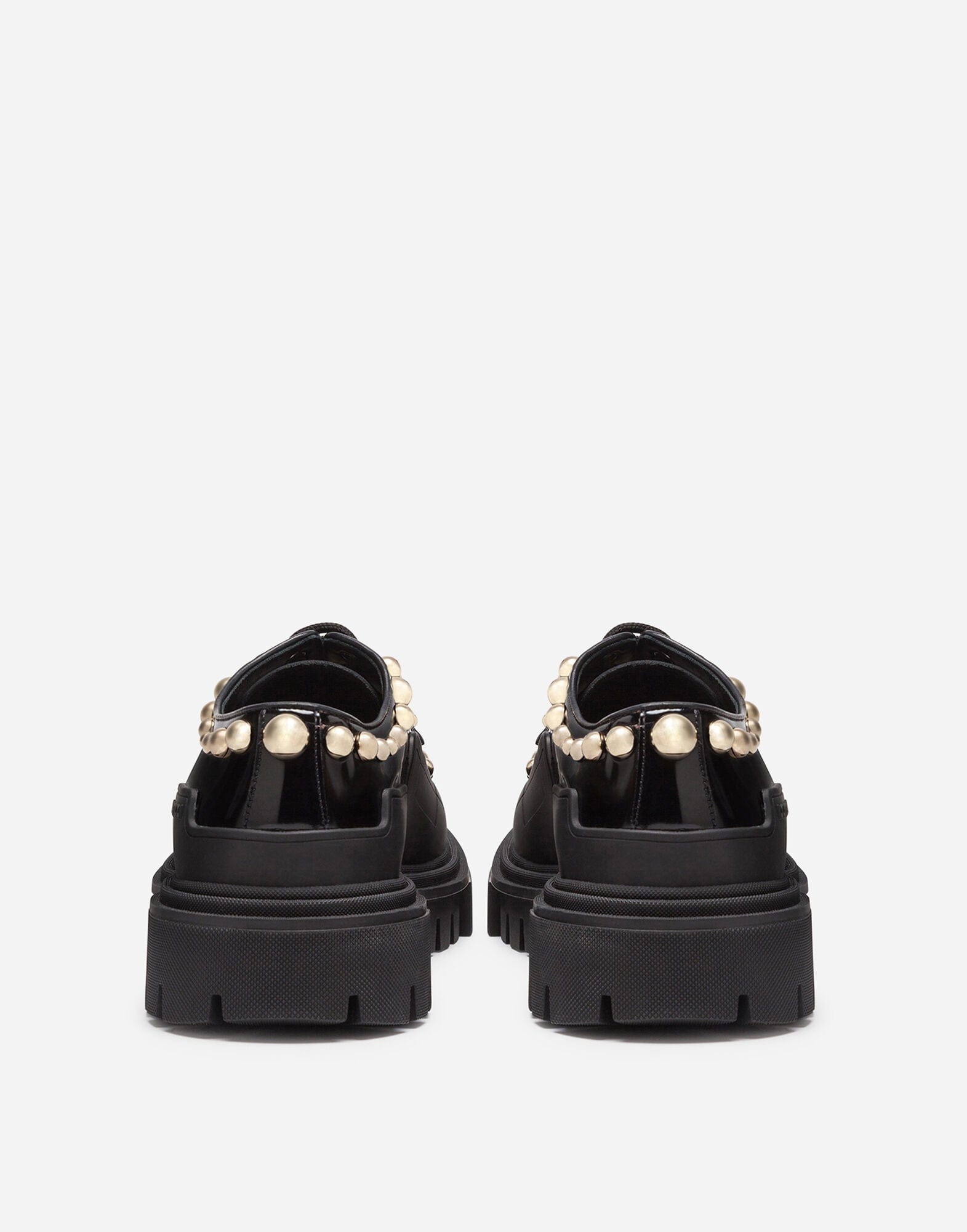Dolce & Gabbana Polished Trekking Derby Shoes