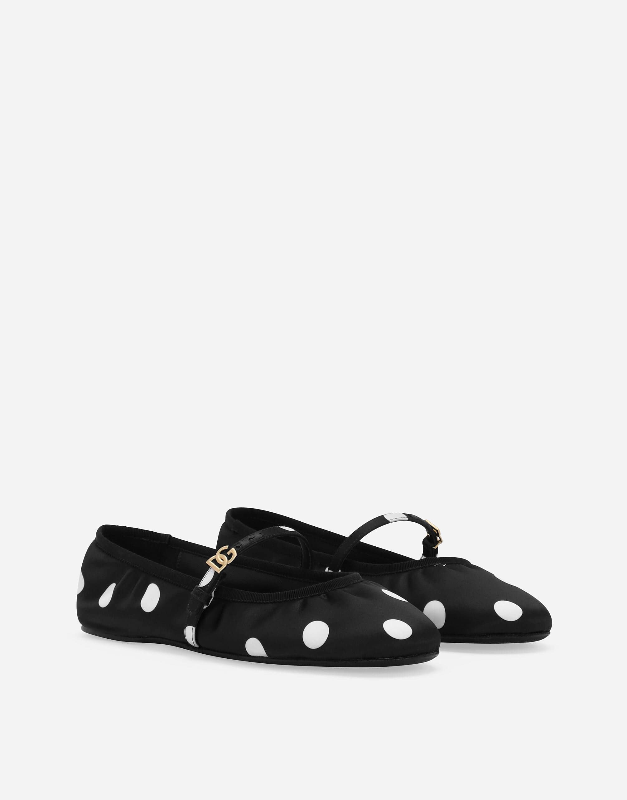 Dolce & Gabbana Polka Dot Ballerina Flats