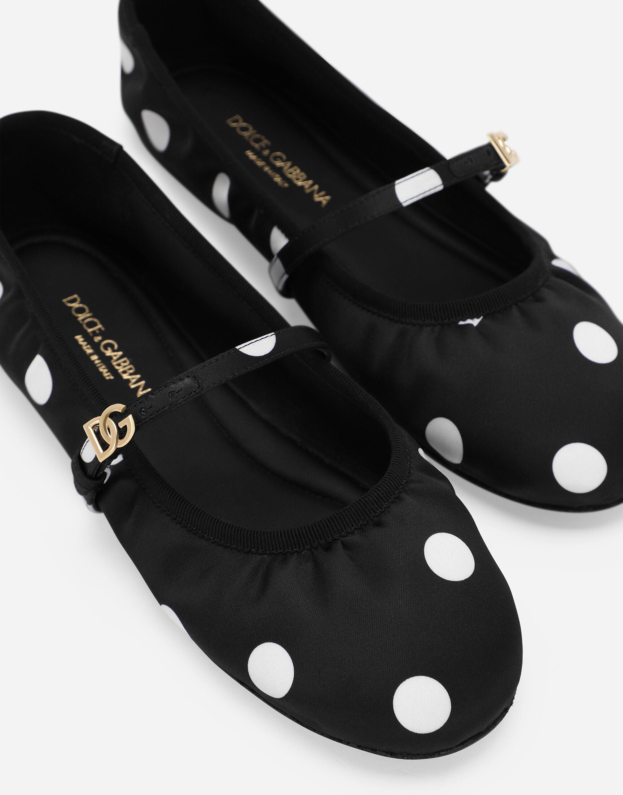 Dolce & Gabbana Polka Dot Ballerina Flats