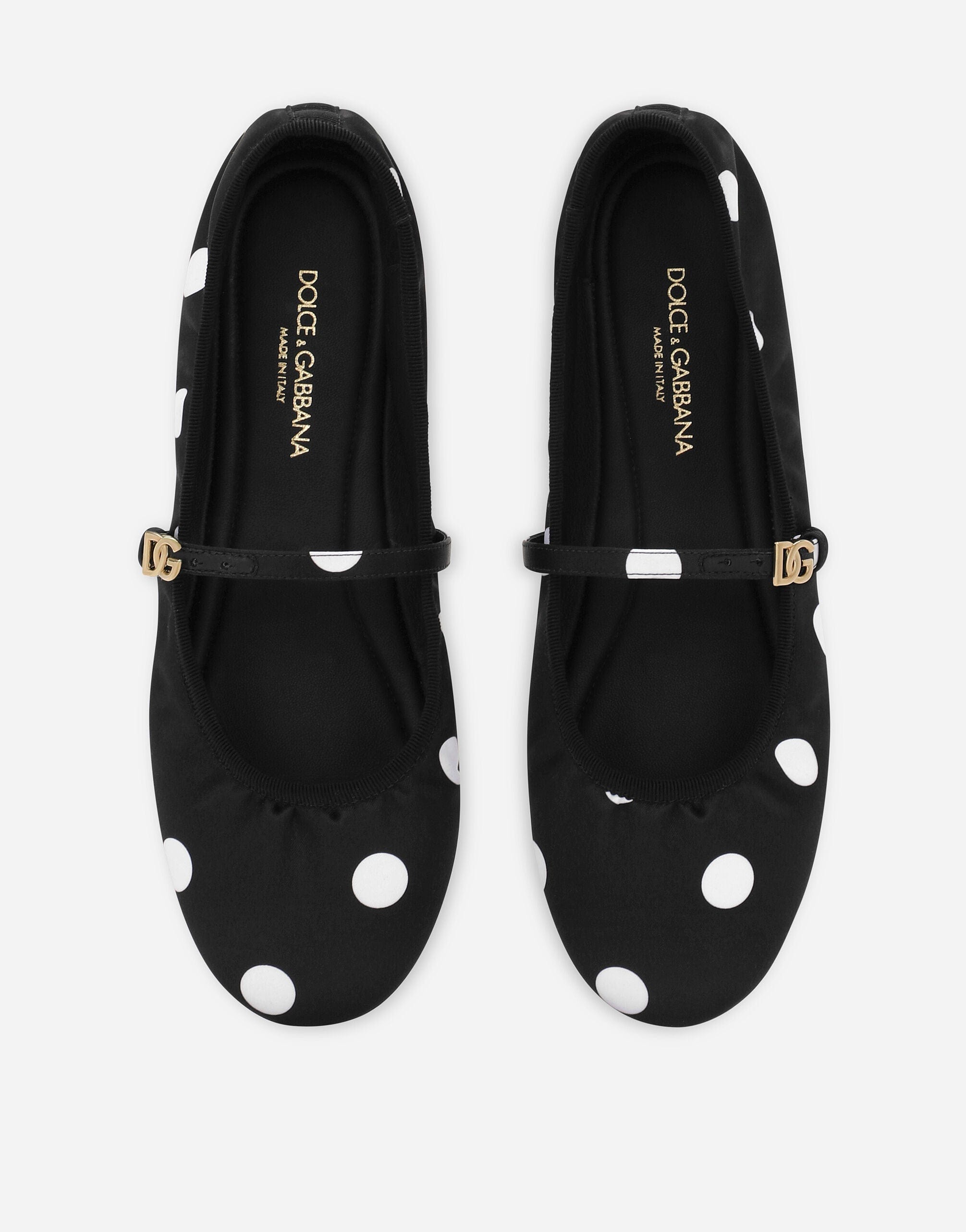 Dolce & Gabbana Polka Dot Ballerina Flats