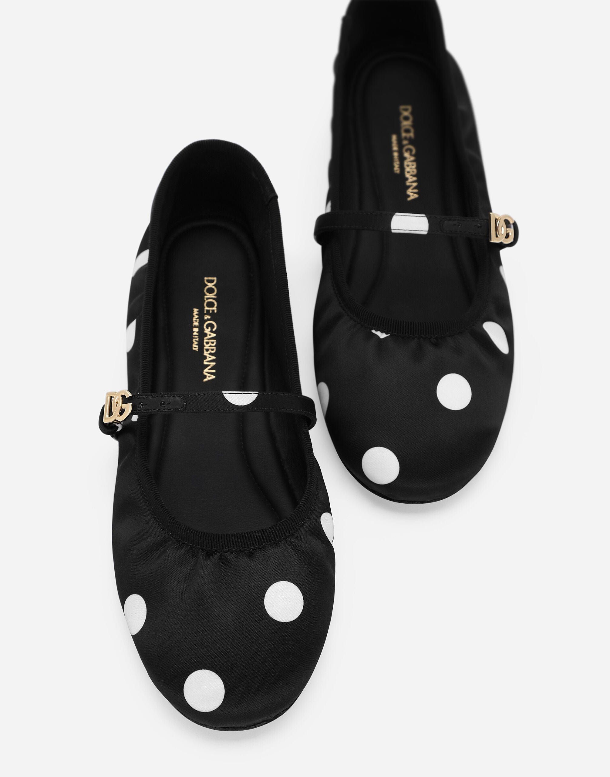 Dolce & Gabbana Polka Dot Ballerina Flats