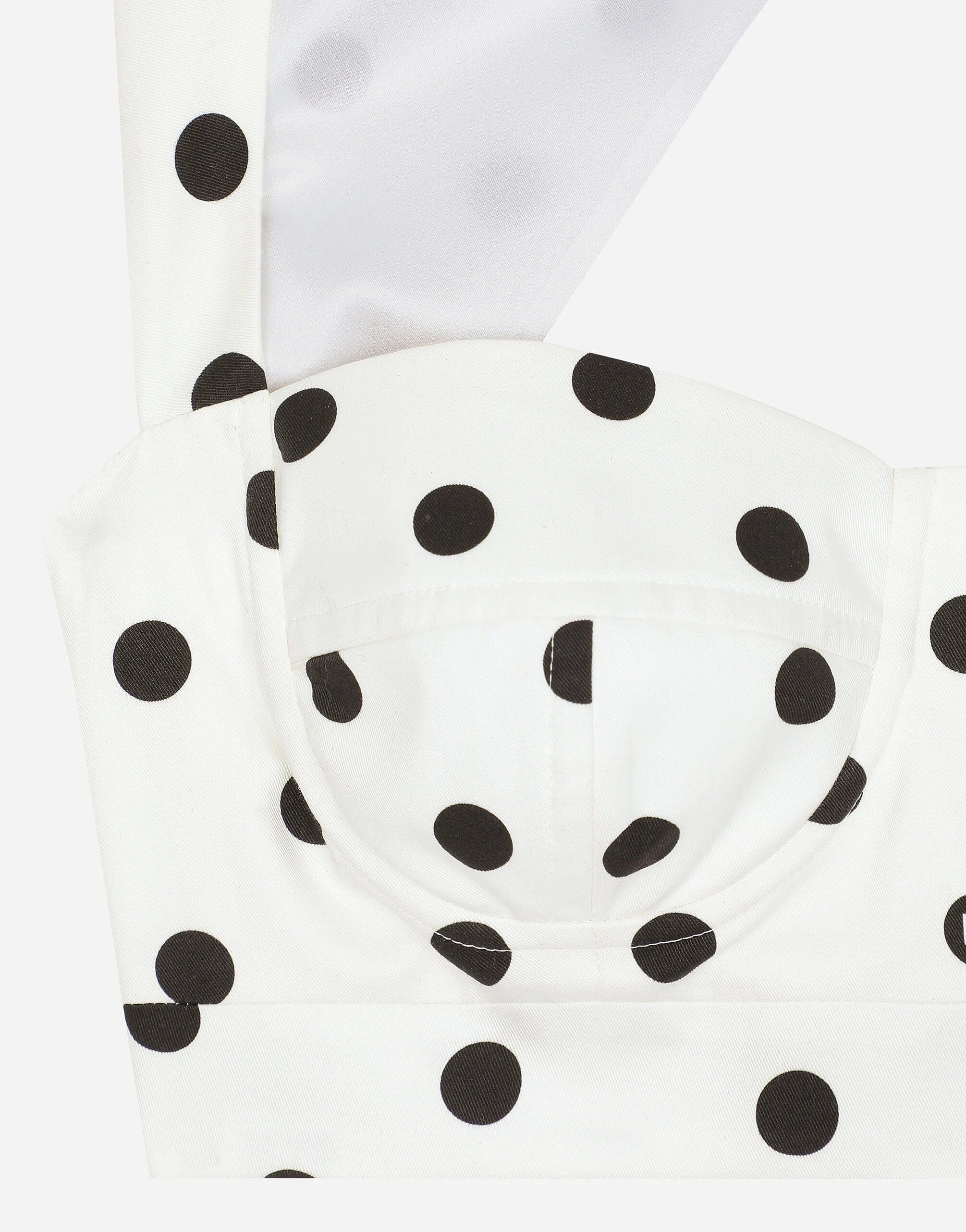 Dolce & Gabbana Polka-Dot Corset Top