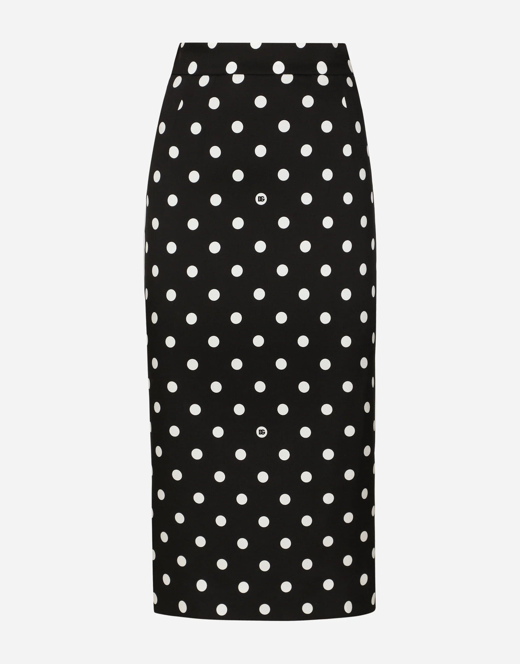 Dolce & Gabbana Polka-Dot Pencil Skirt