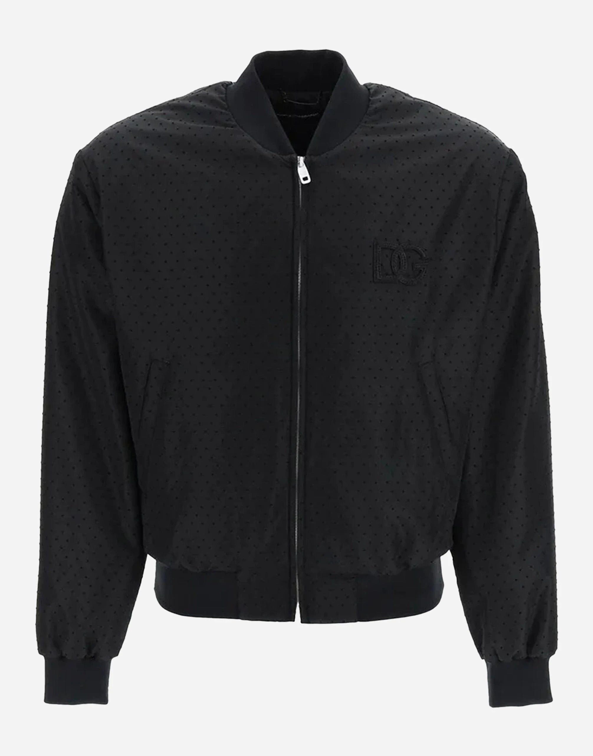 Dolce & Gabbana Polka-Dot Print Bomber Jacket