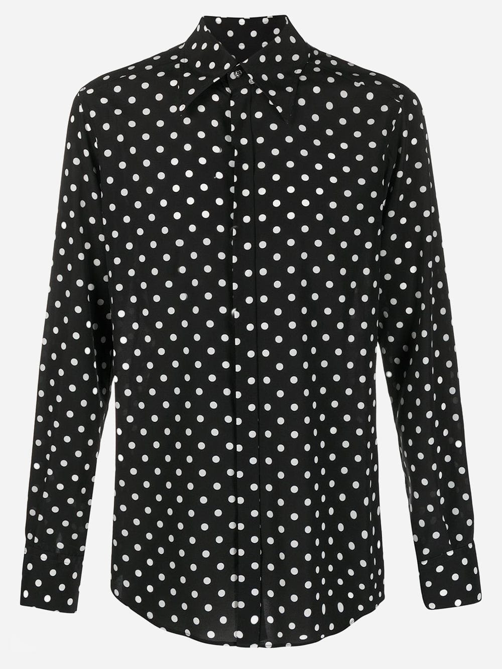 Dolce & Gabbana Polka Dot Printed Shirt