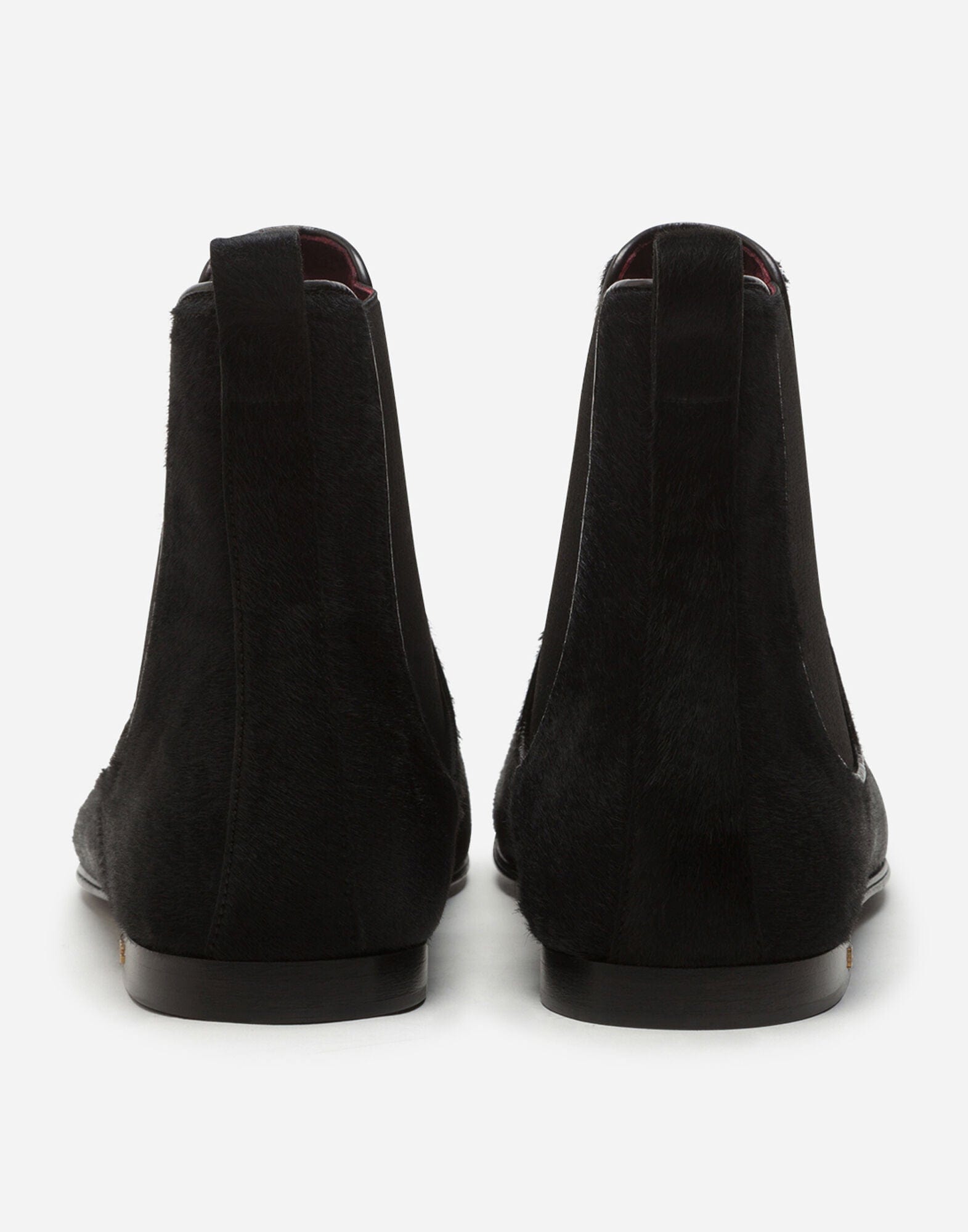 Dolce & Gabbana Pony-Style Leather Chelsea Boots