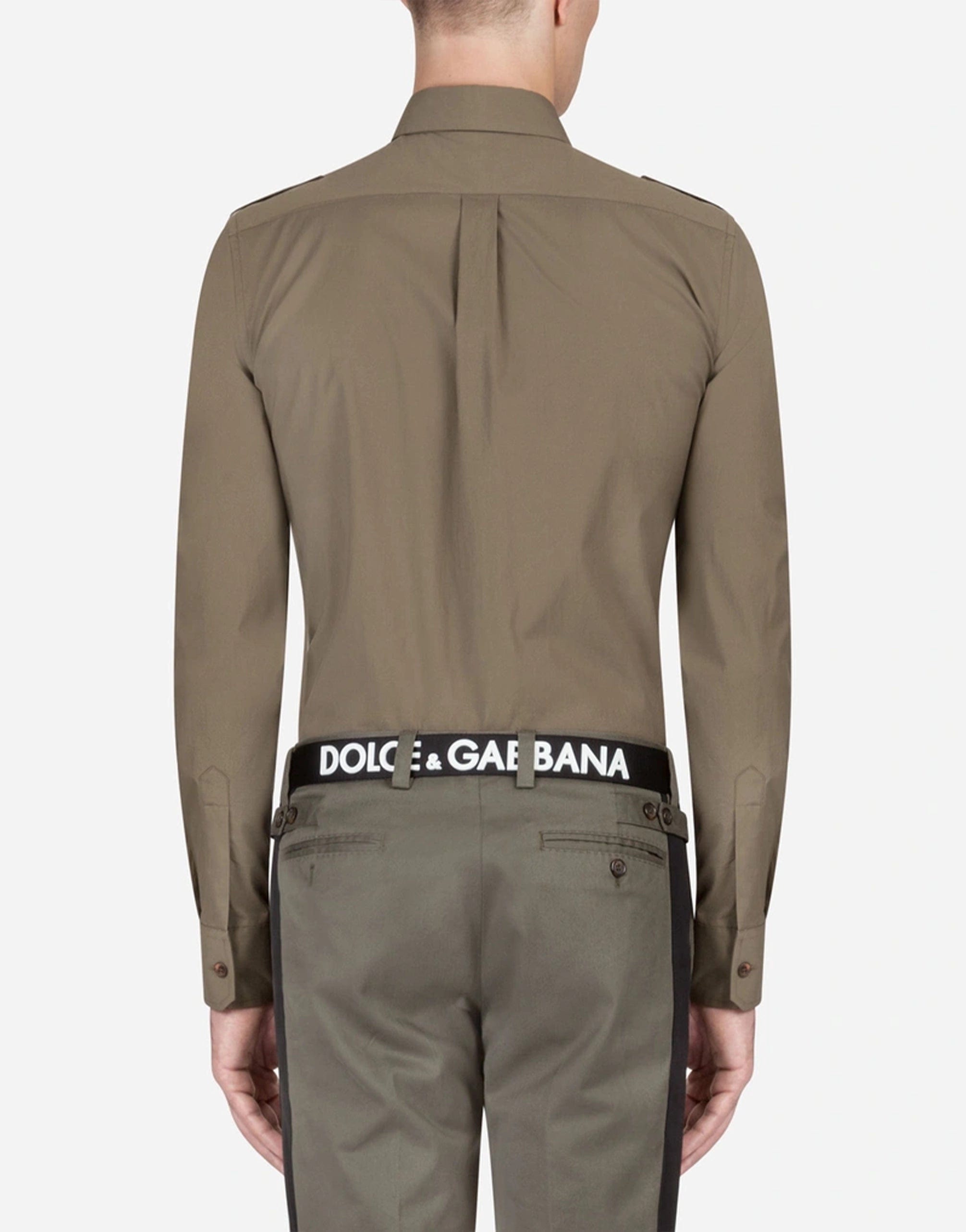 Dolce & Gabbana Poplin Stretch Shirt
