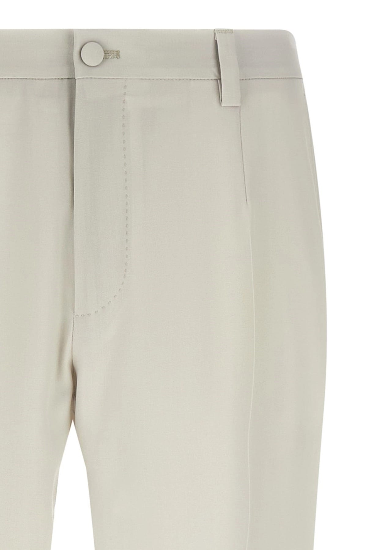 Dolce & Gabbana Dolce & Gabbana Poplin Wool Pants