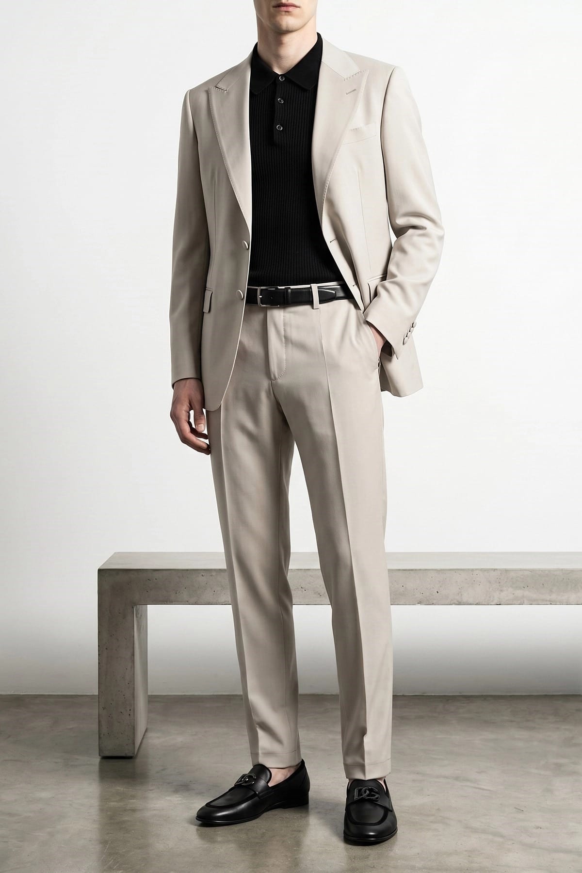 Dolce & Gabbana Poplin Wool Pants - alternate view