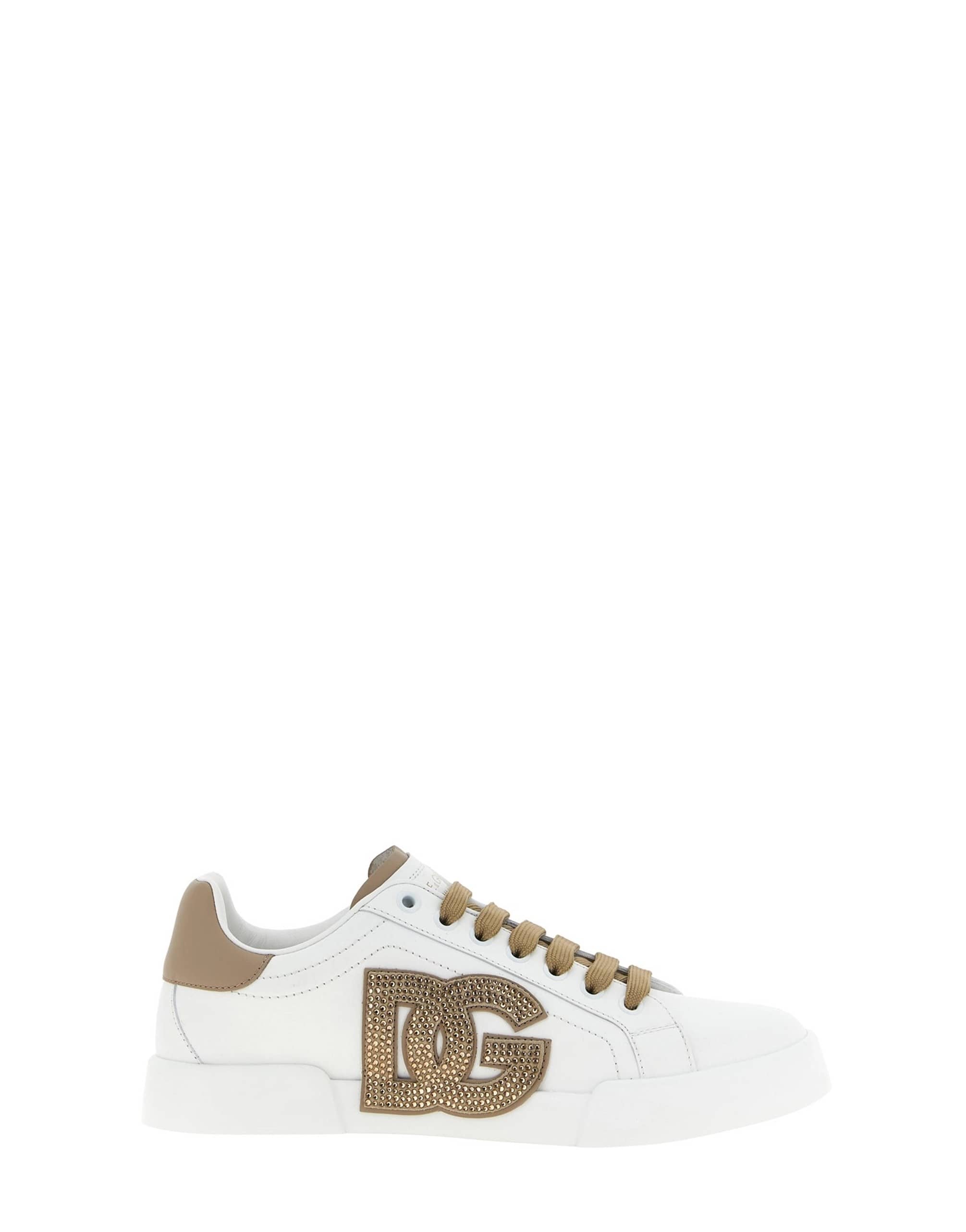 Dolce & Gabbana Dolce & Gabbana Portofino Leather Sneakers