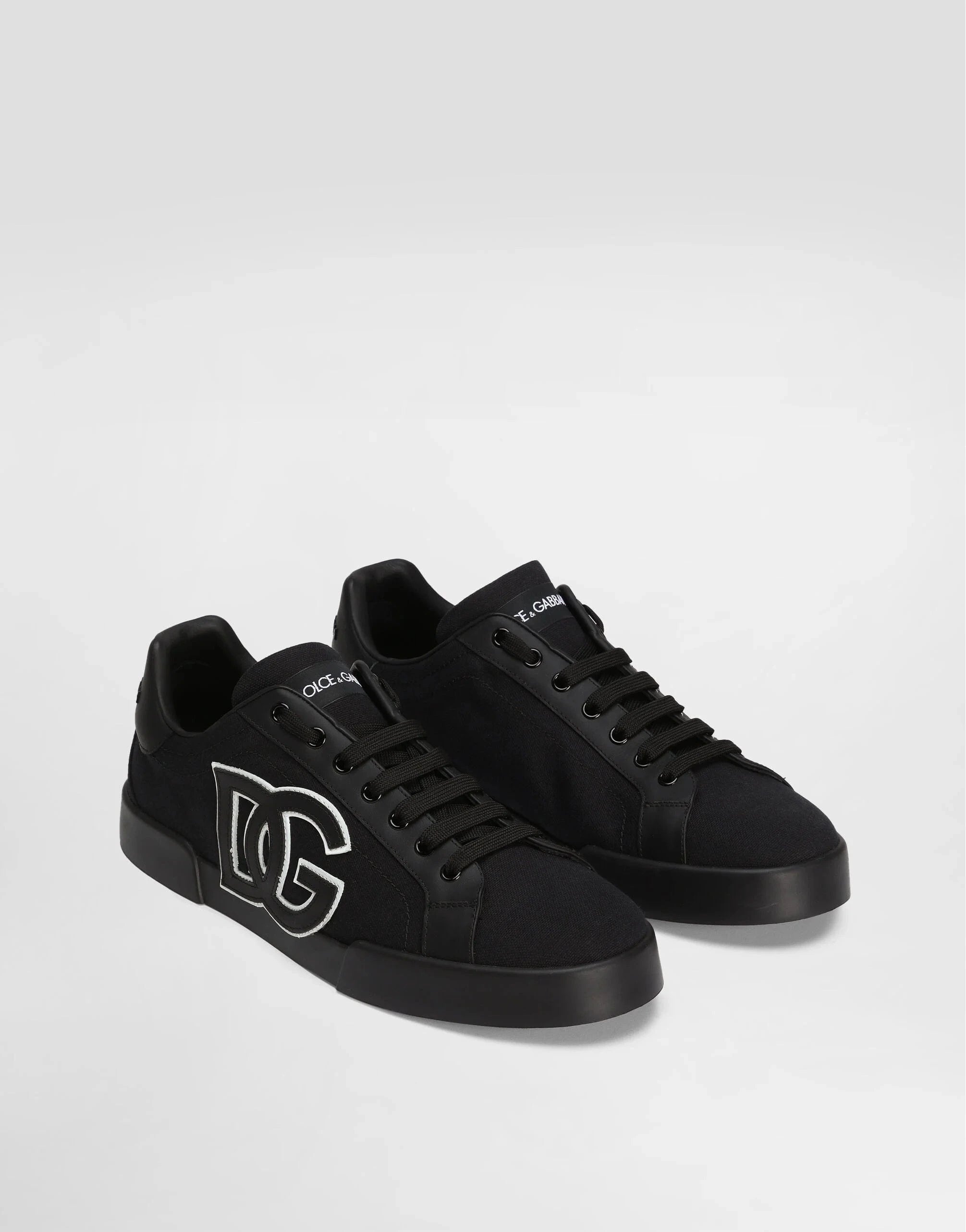 Dolce & Gabbana Portofino Light Strobel Canvas Sneakers Dolce & Gabbana Portofino Light Strobel Canvas Sneakers