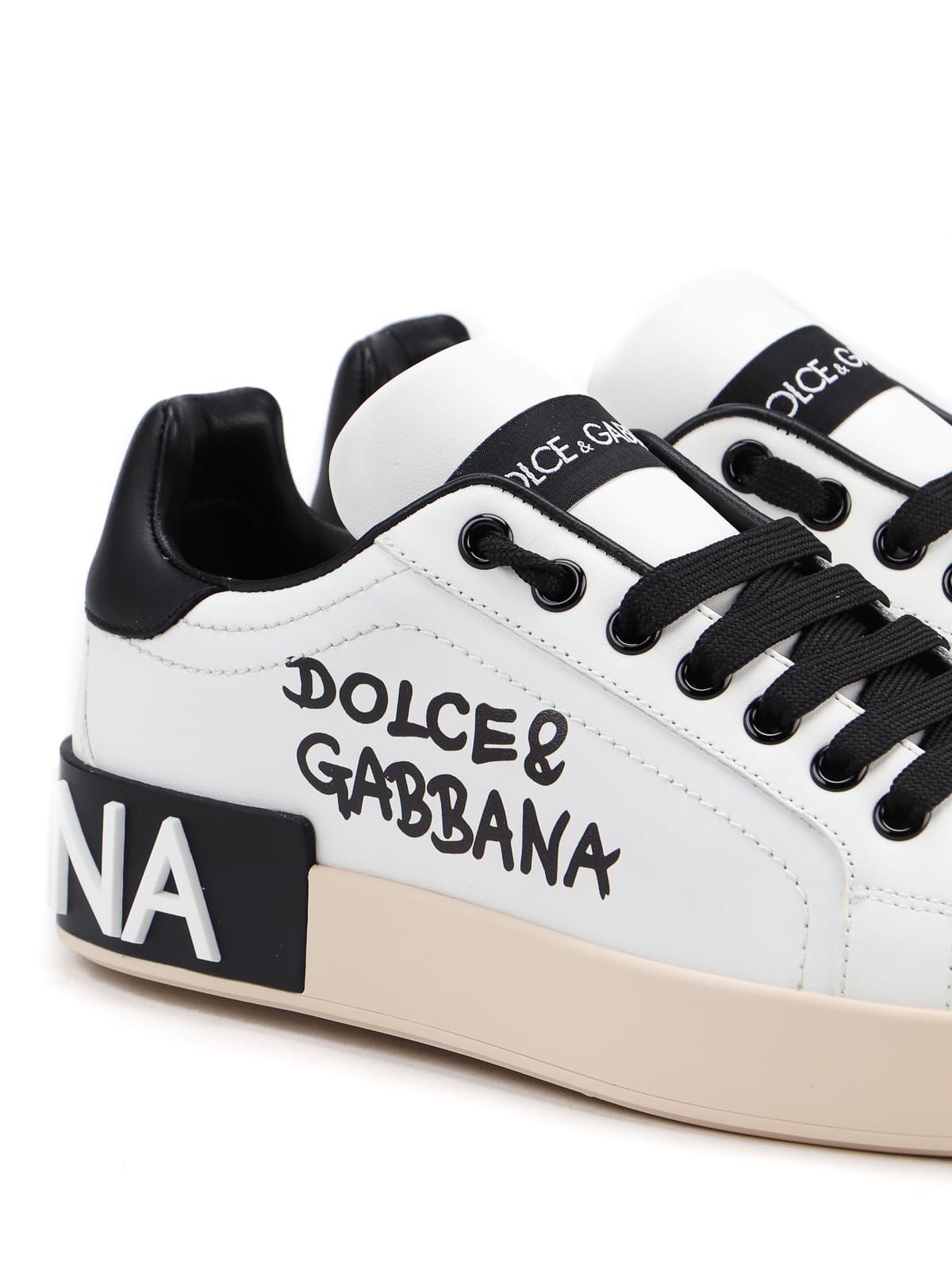 Dolce & Gabbana Portofino Marker-Logo Sneakers