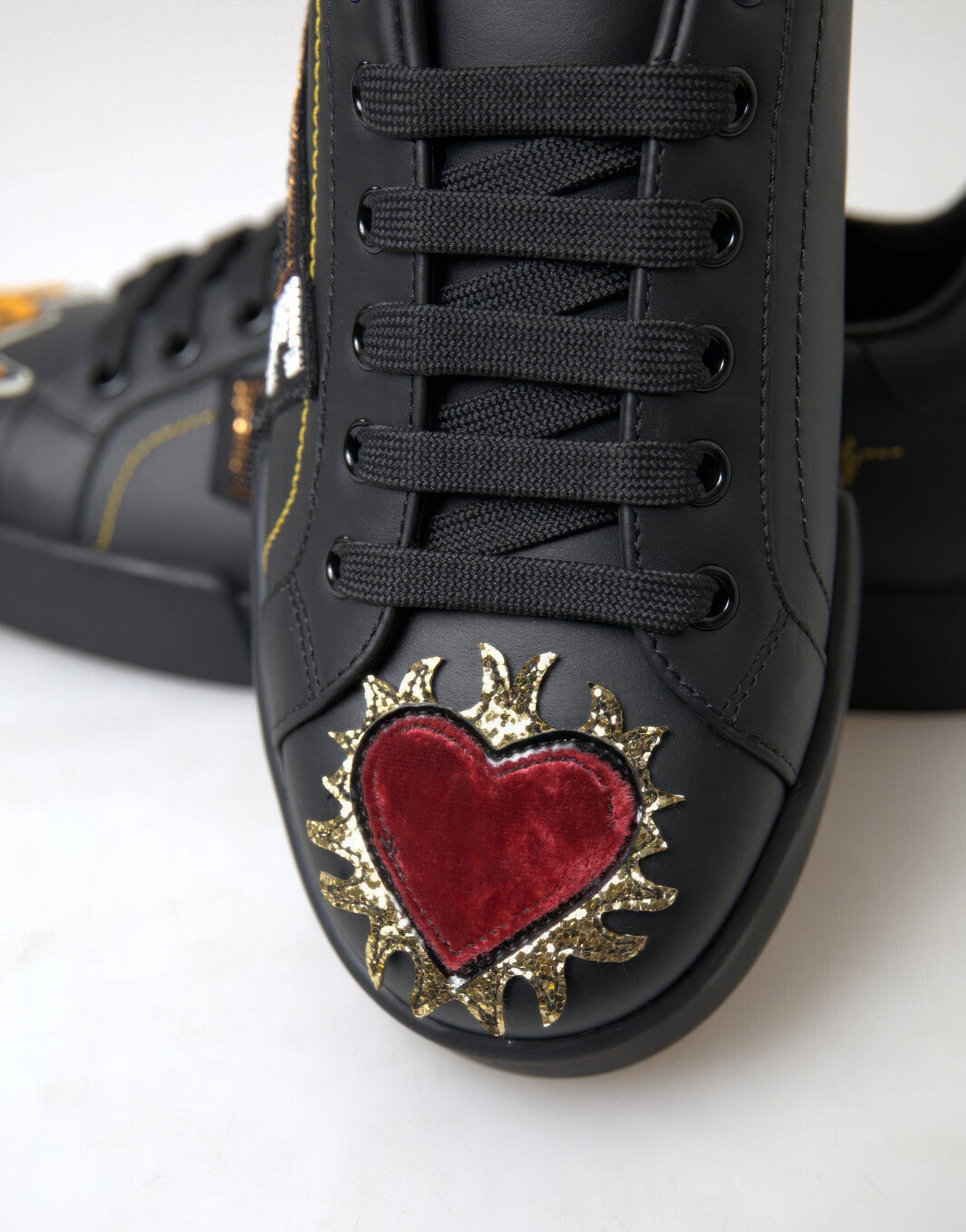 Dolce & Gabbana Portofino Prince Patch Sneakers