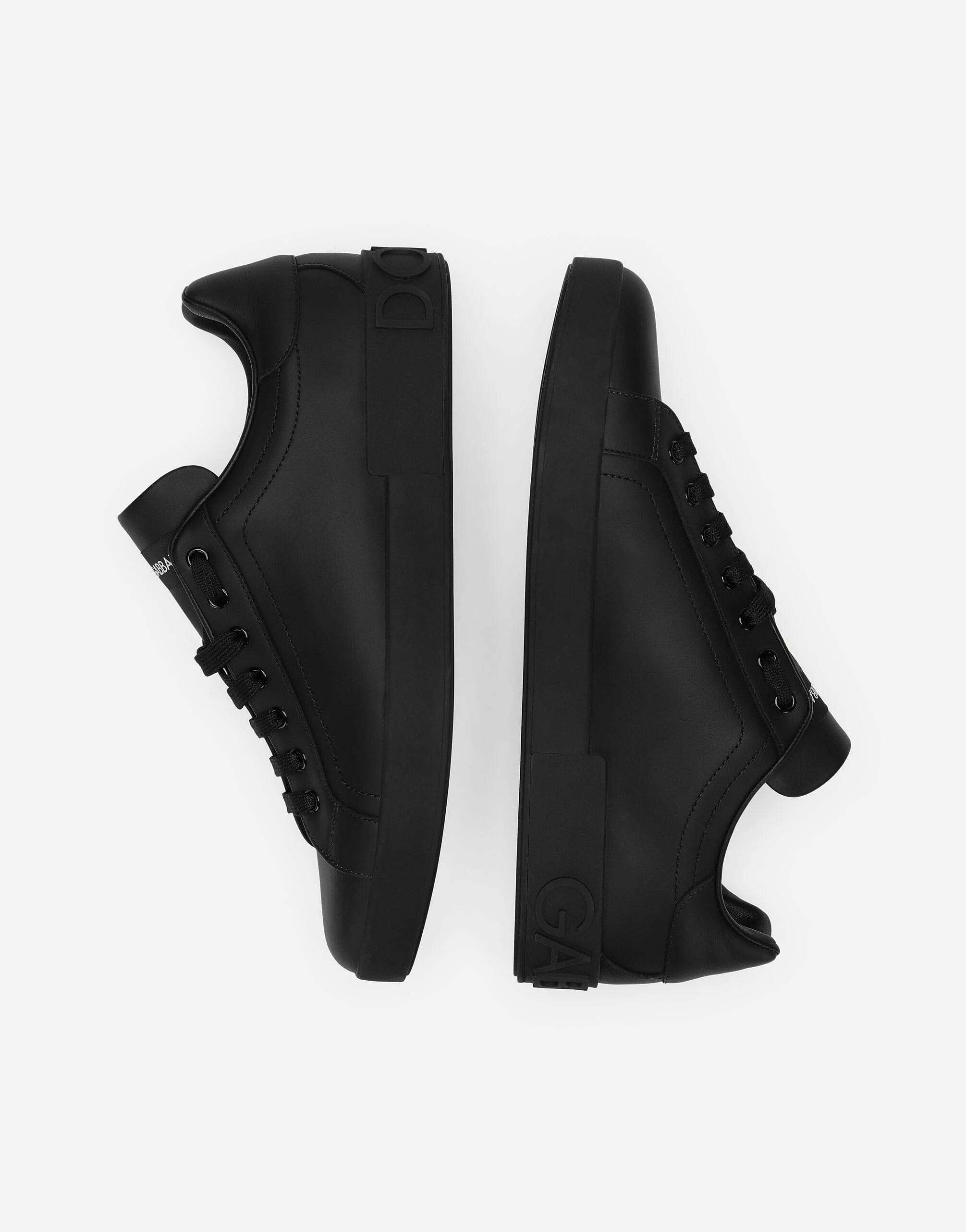 Dolce & Gabbana Portofino Sneakers In Black