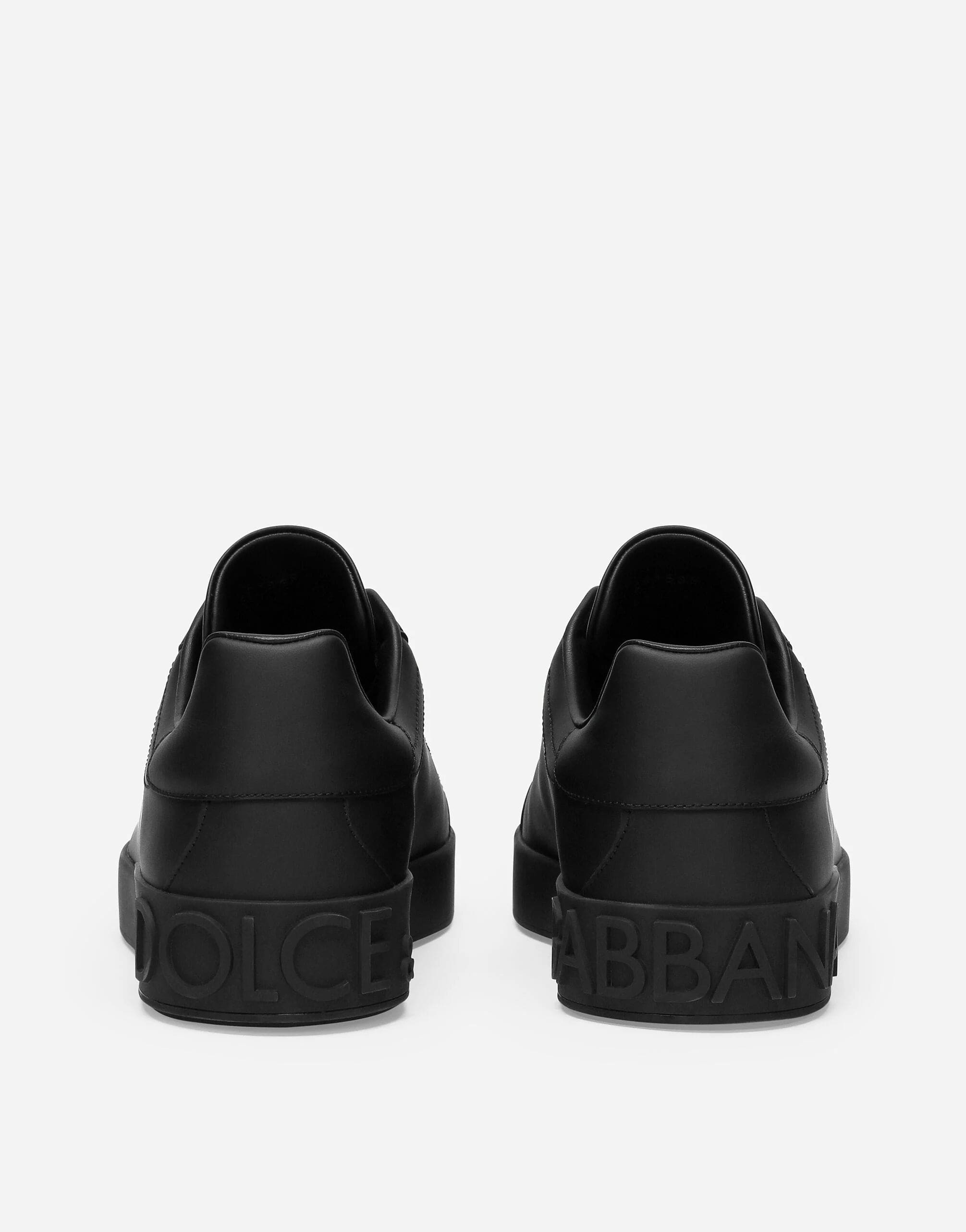 Dolce & Gabbana Portofino Sneakers In Black