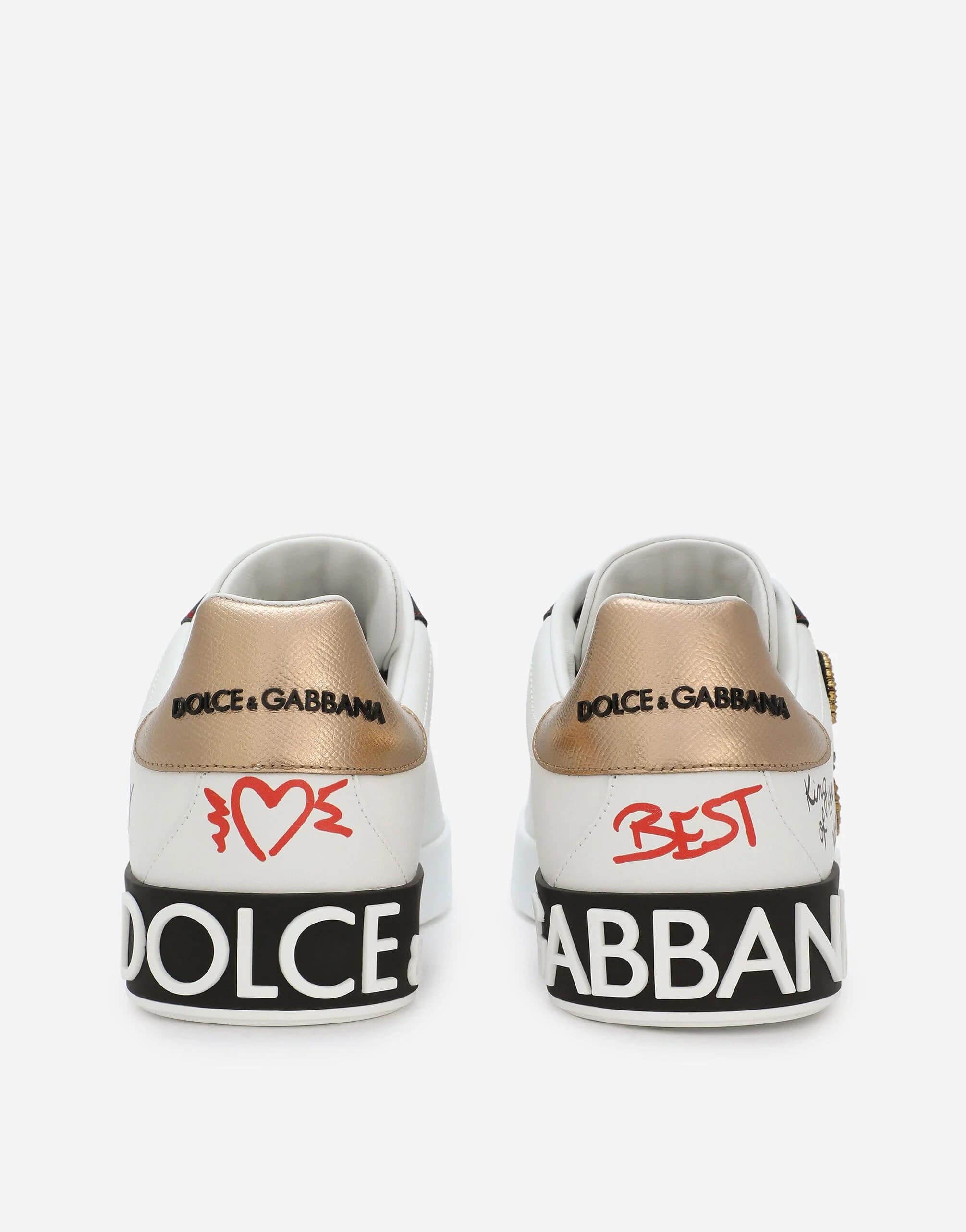 Dolce & Gabbana Portofino Sneakers With Patch