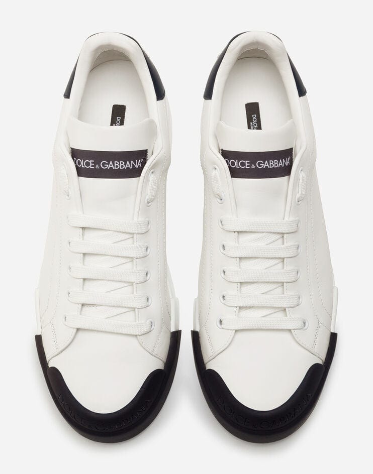 Dolce & Gabbana Portofino Sneakers With Rubber Toe