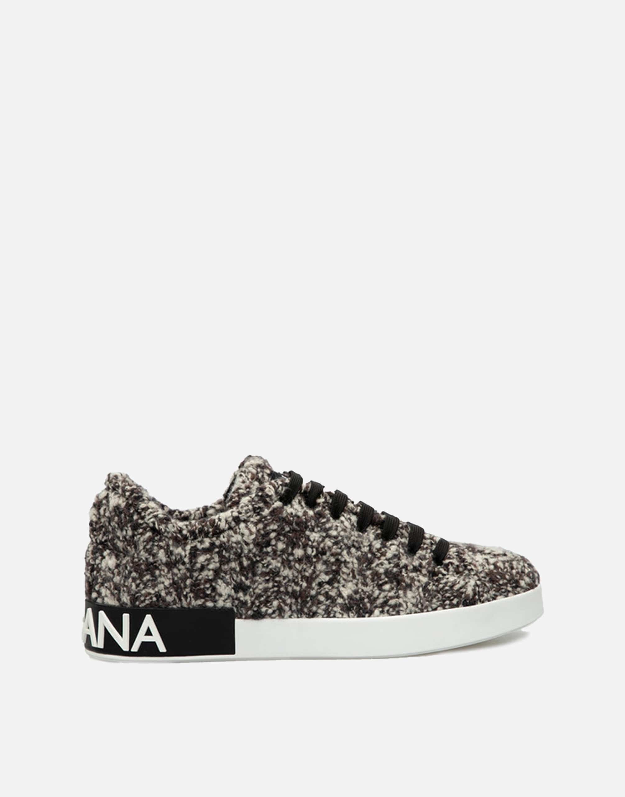 Dolce & Gabbana Portofino Wool Sneakers