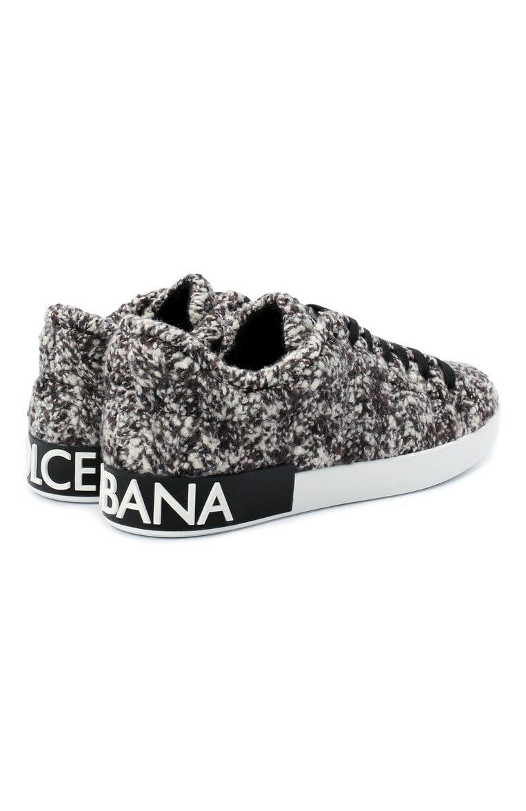 Dolce & Gabbana Portofino Wool Sneakers