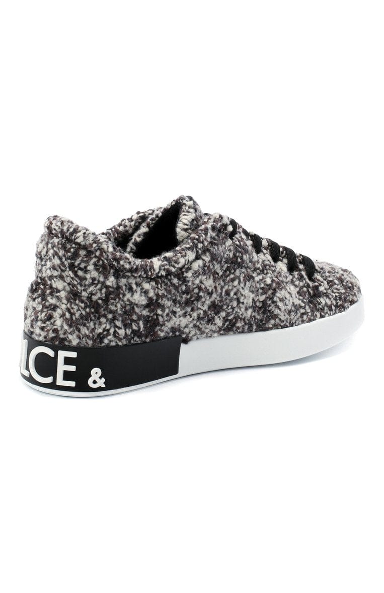 Dolce & Gabbana Portofino Wool Sneakers