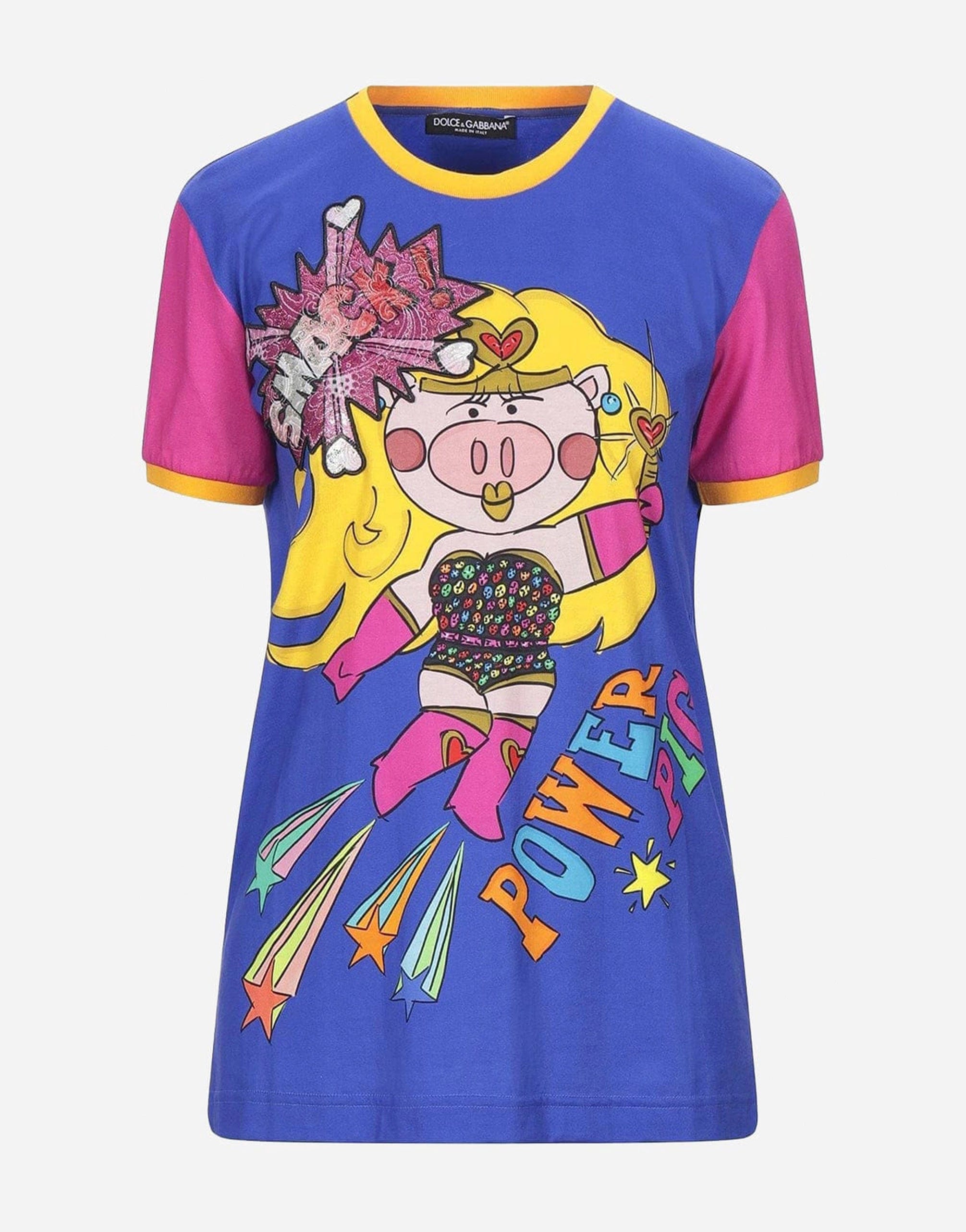 Dolce gabbana 2025 pig t shirt