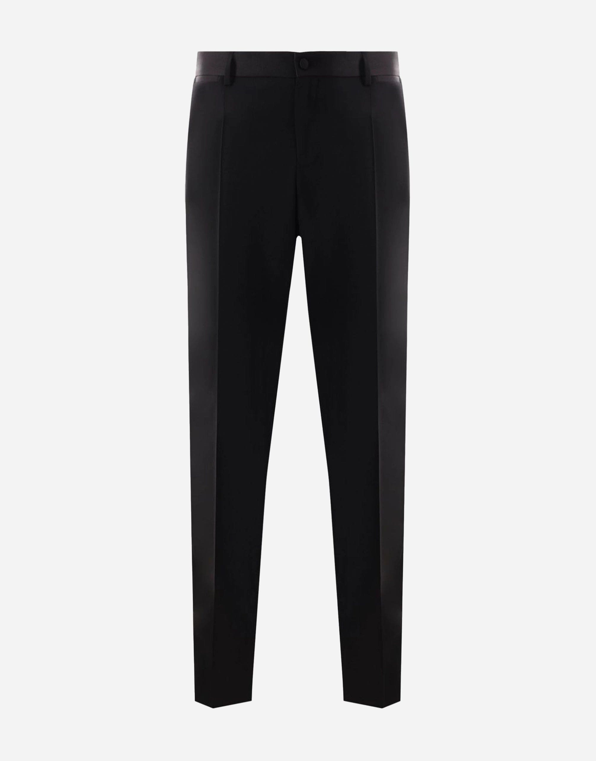 Dolce & Gabbana Pressed-Crease Tailored-Cut Pants