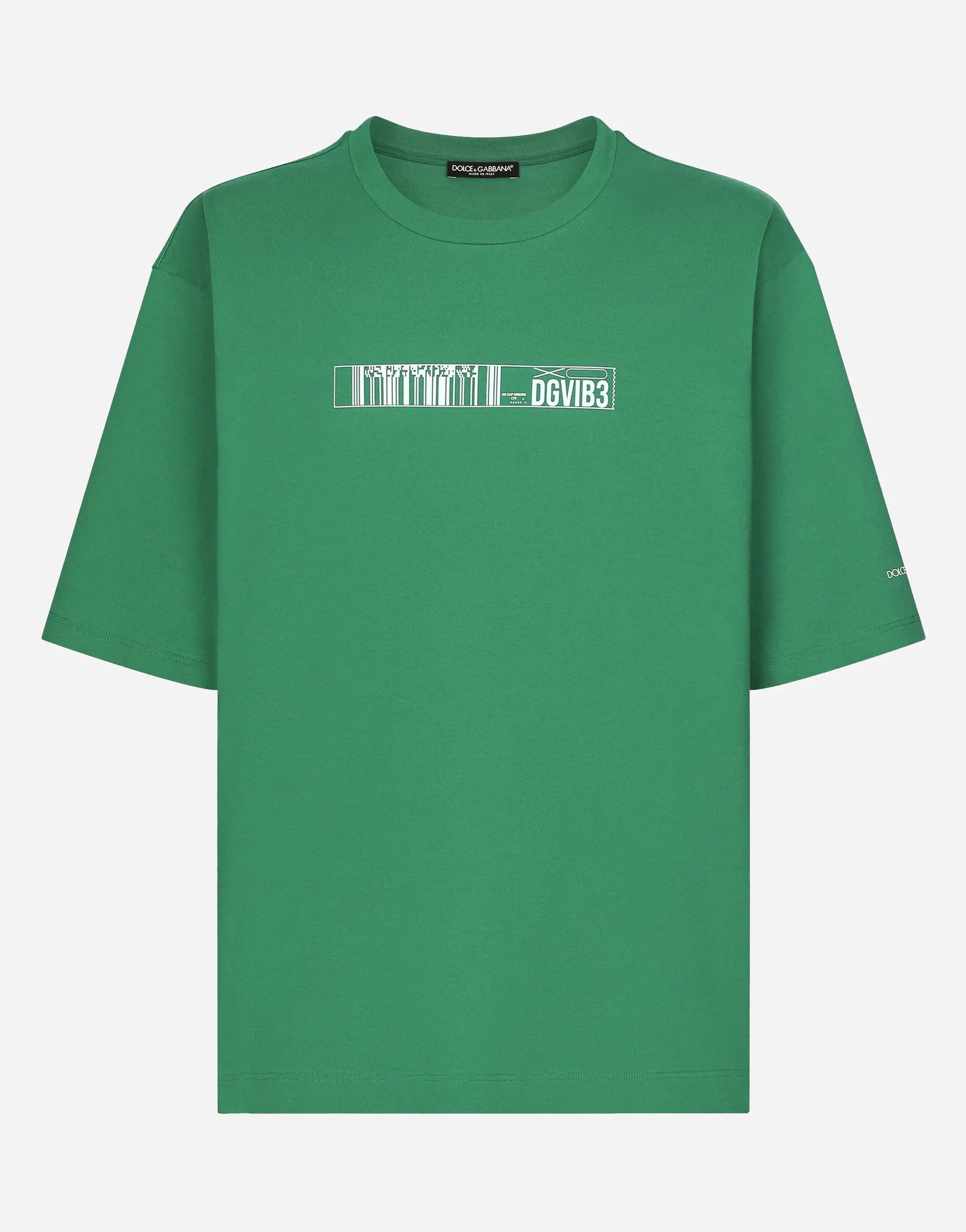 Dolce & Gabbana -Print Cotton T-Shirt