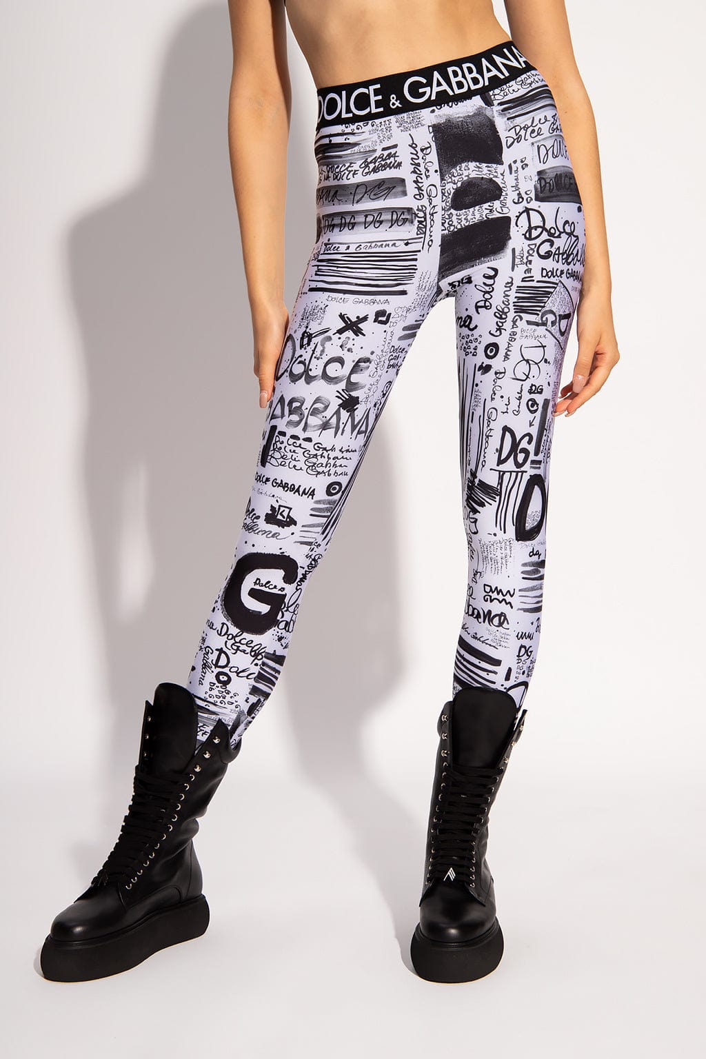 Dolce & Gabbana Printed Leggings