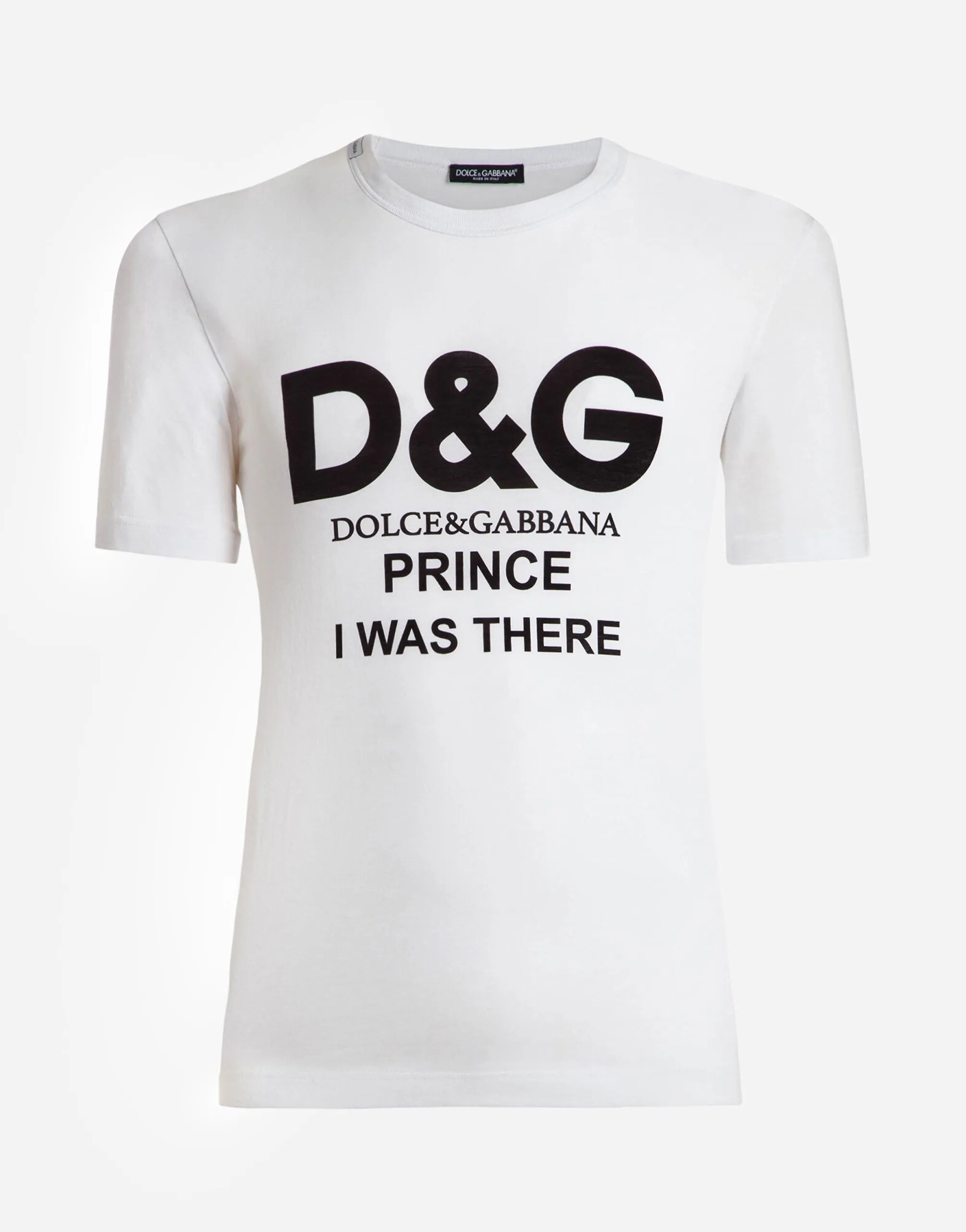 Dolce & Gabbana Printed Logo Cotton T-Shirt