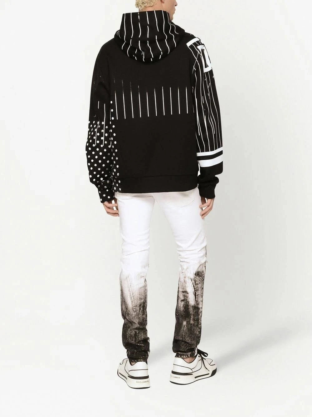 Dolce & Gabbana Printed Technical Jersey Hoodie