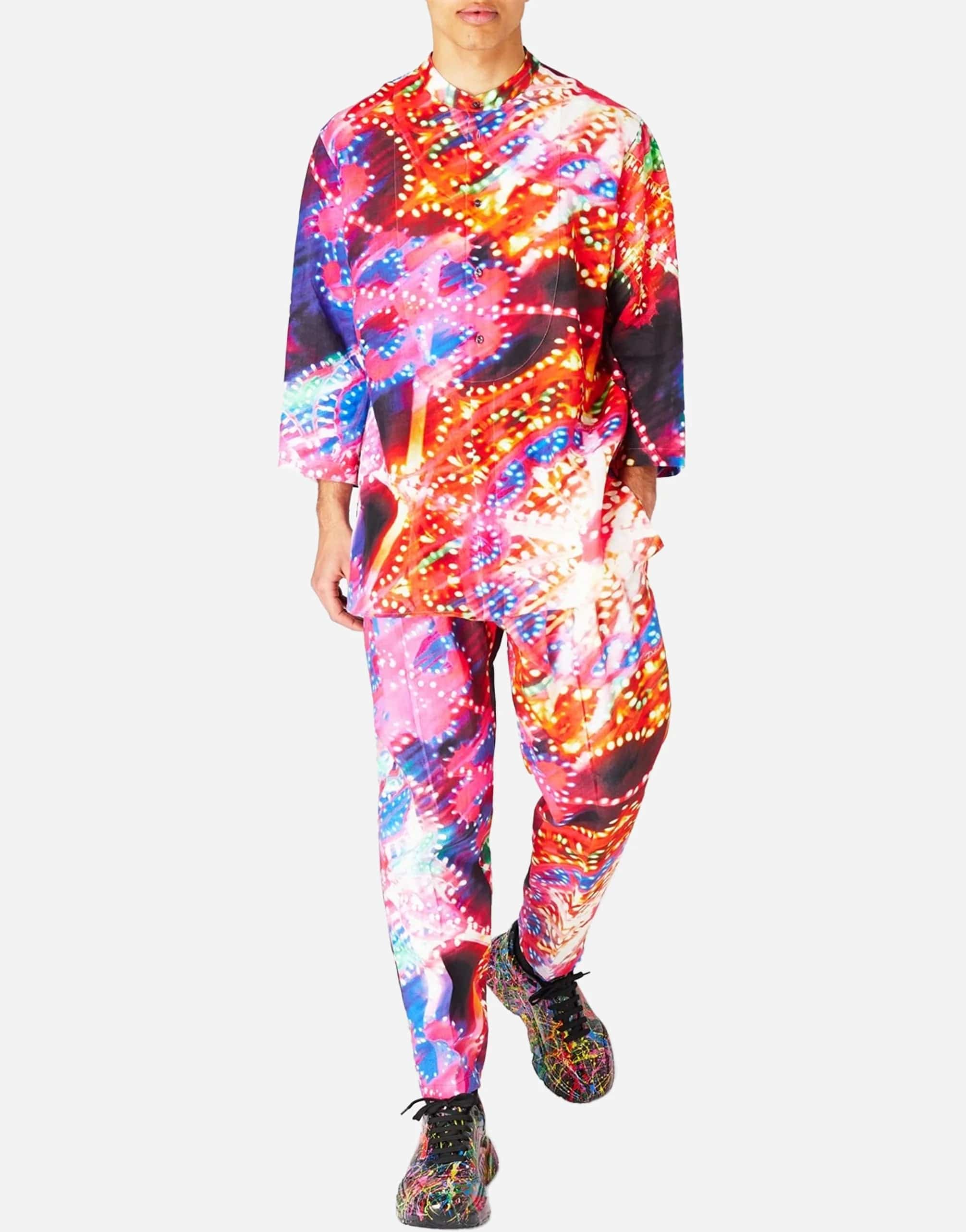 Dolce & Gabbana Psychedelic Printed Chinos