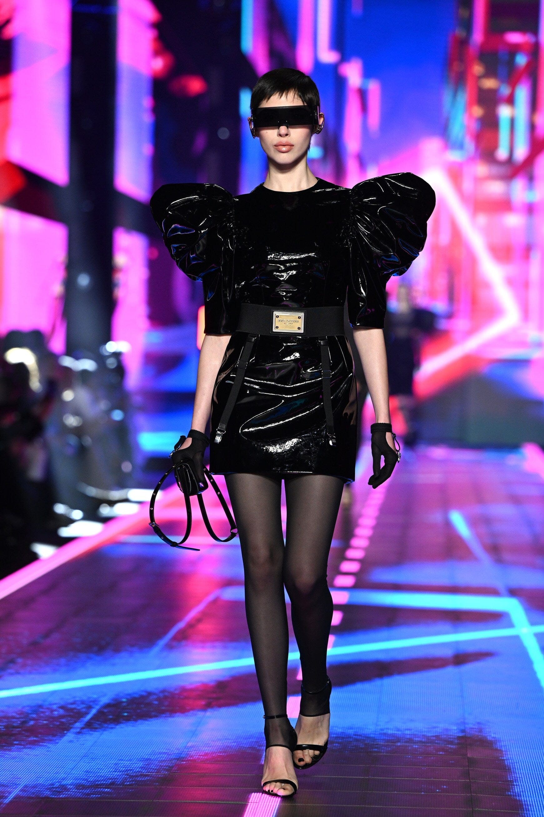 Dolce & Gabbana Puff-Sleeve Mini Dress | Sendegaro DE Dolce & Gabbana Puff-Sleeve Mini Dress | Sendegaro DE