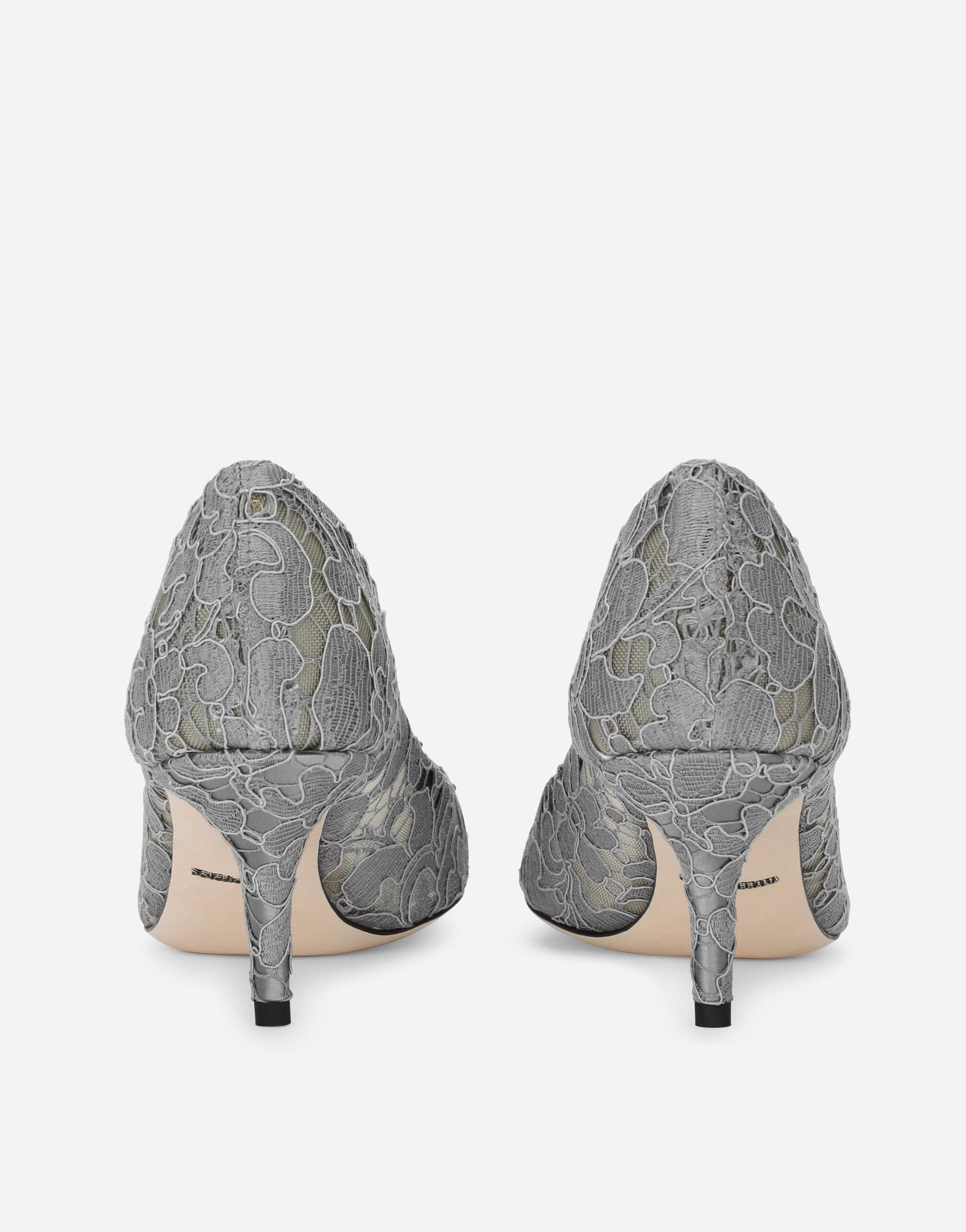 Dolce & Gabbana Pump in Taormina Lace With Crystals