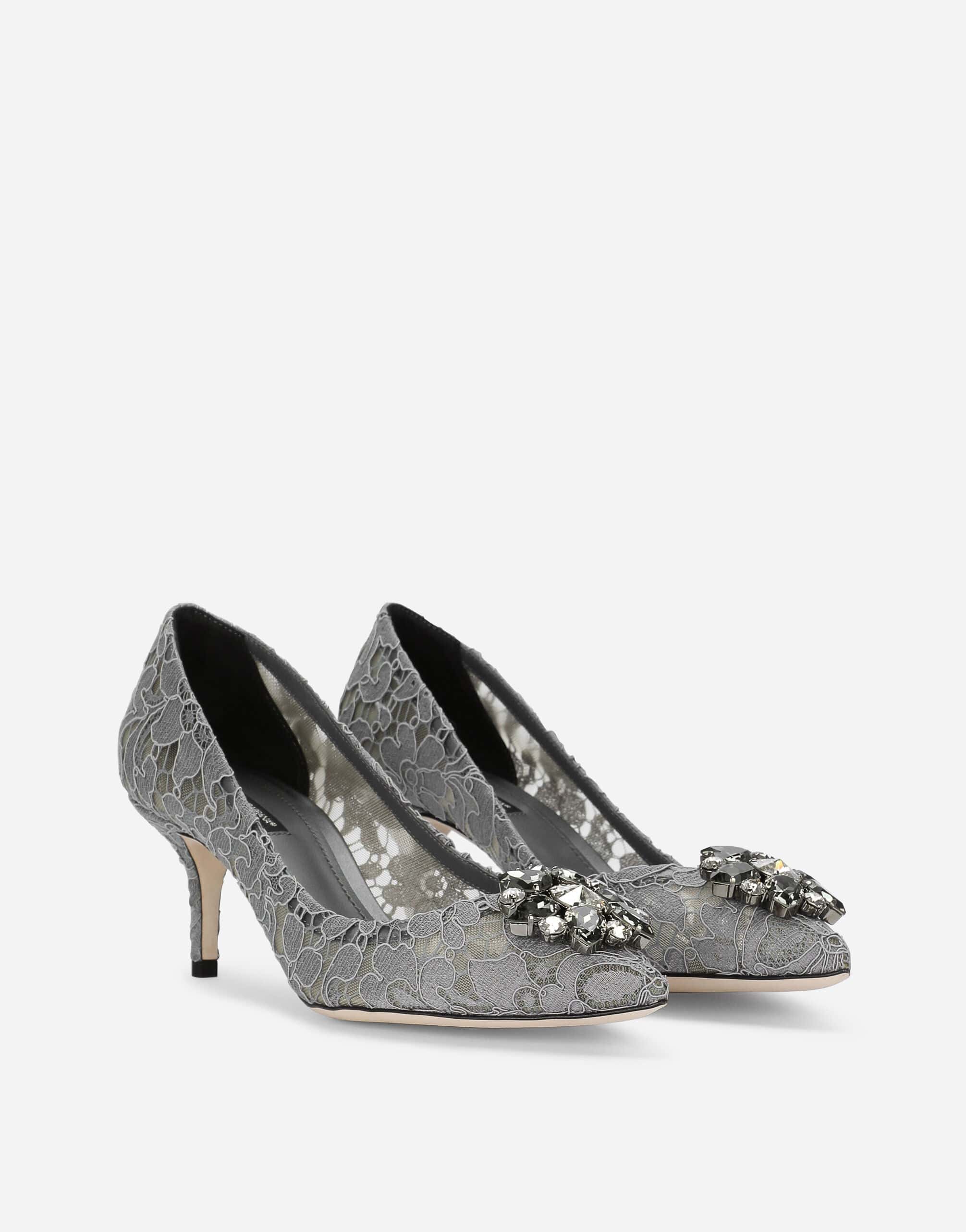 Dolce & Gabbana Pump in Taormina Lace With Crystals