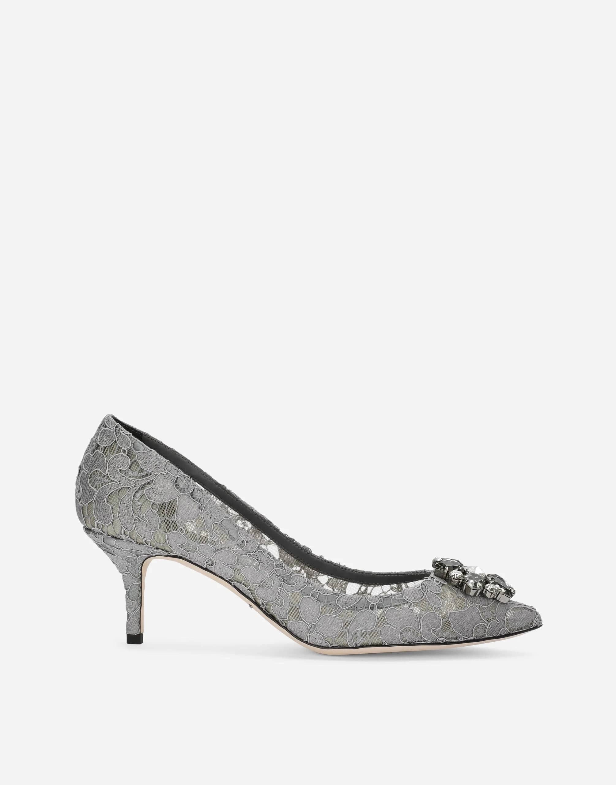 Dolce & Gabbana Pump in Taormina Lace With Crystals