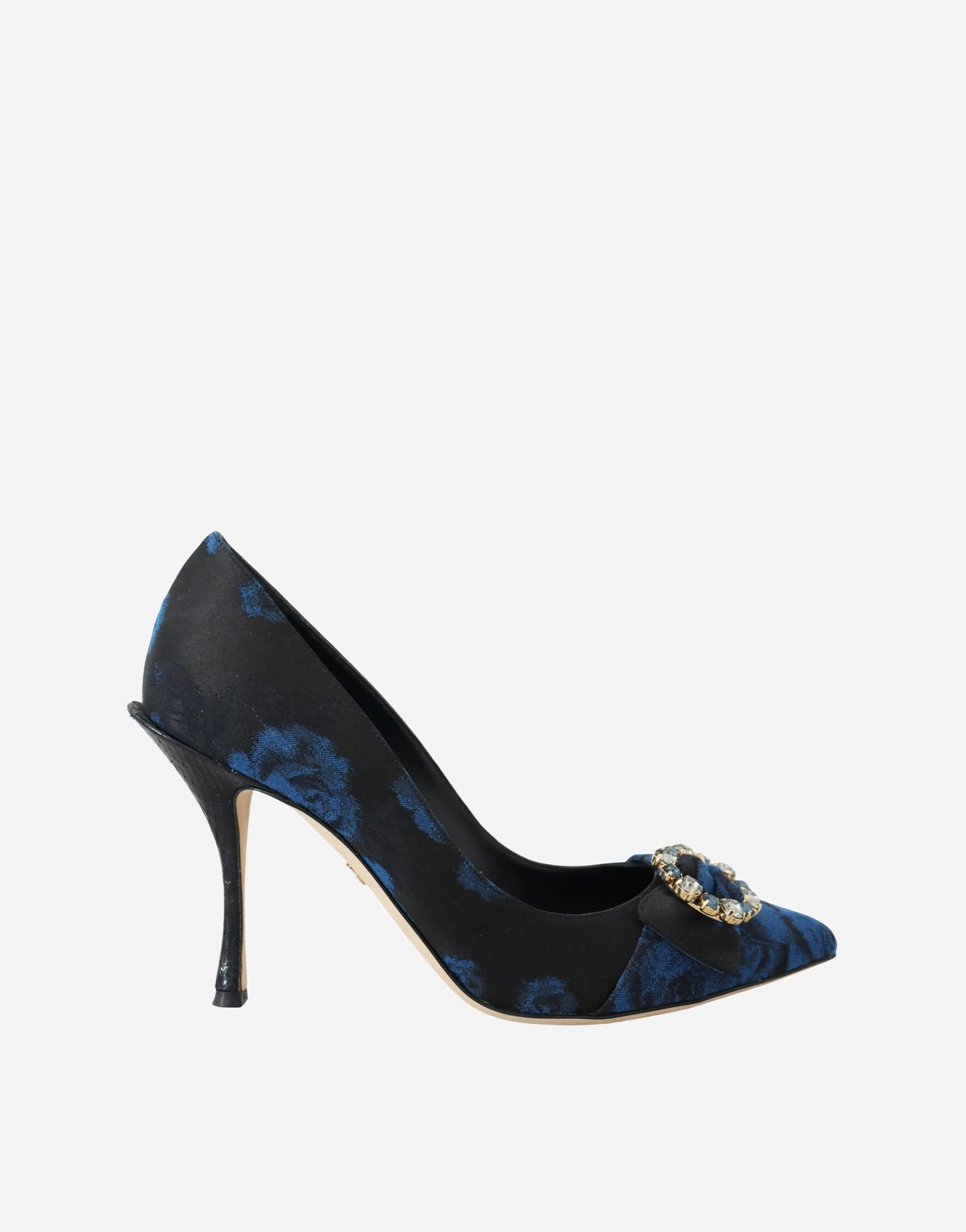 Dolce & Gabbana Pumps With Floral-Print And Embellishment