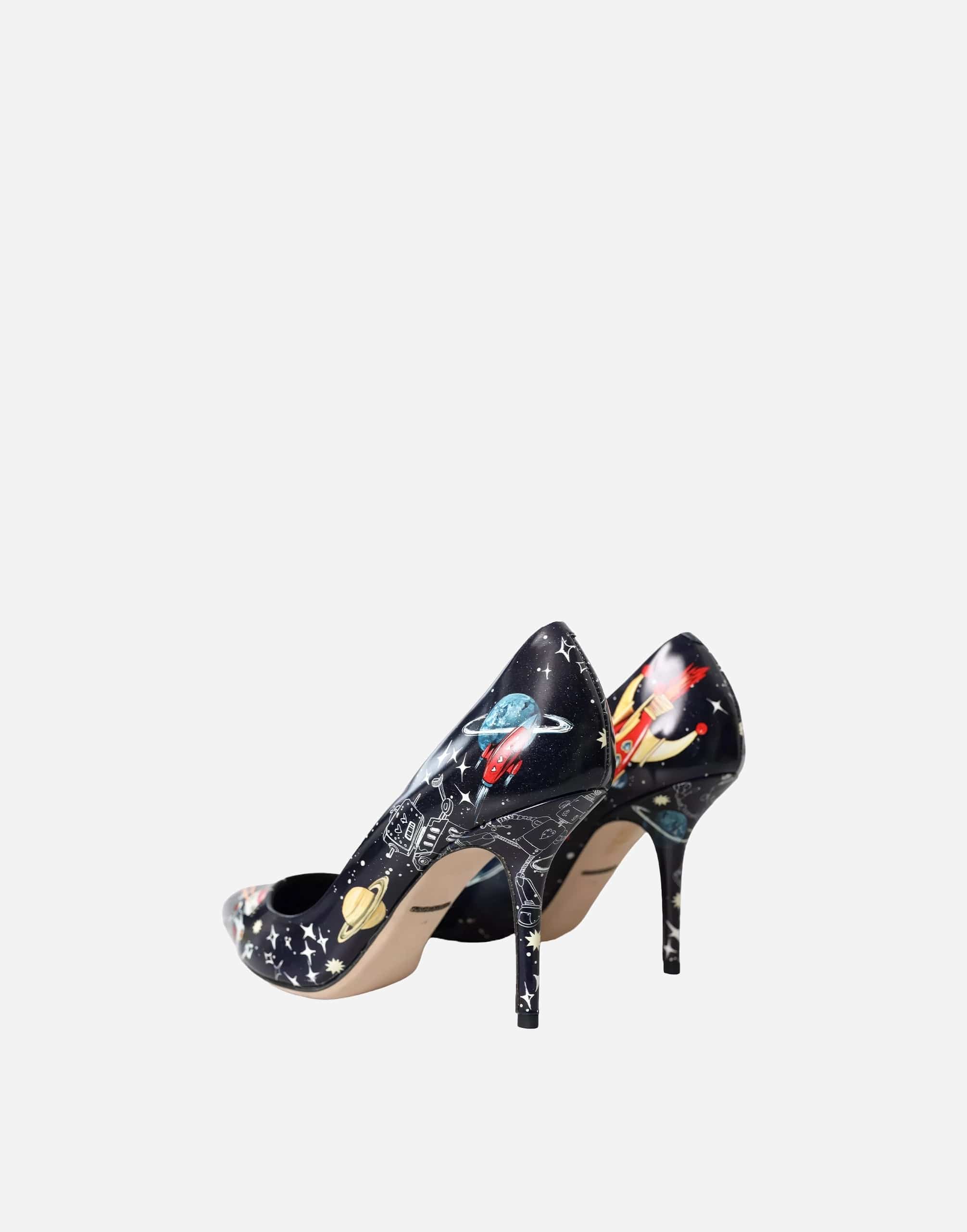 Dolce & Gabbana Pumps With Space And Robot Print