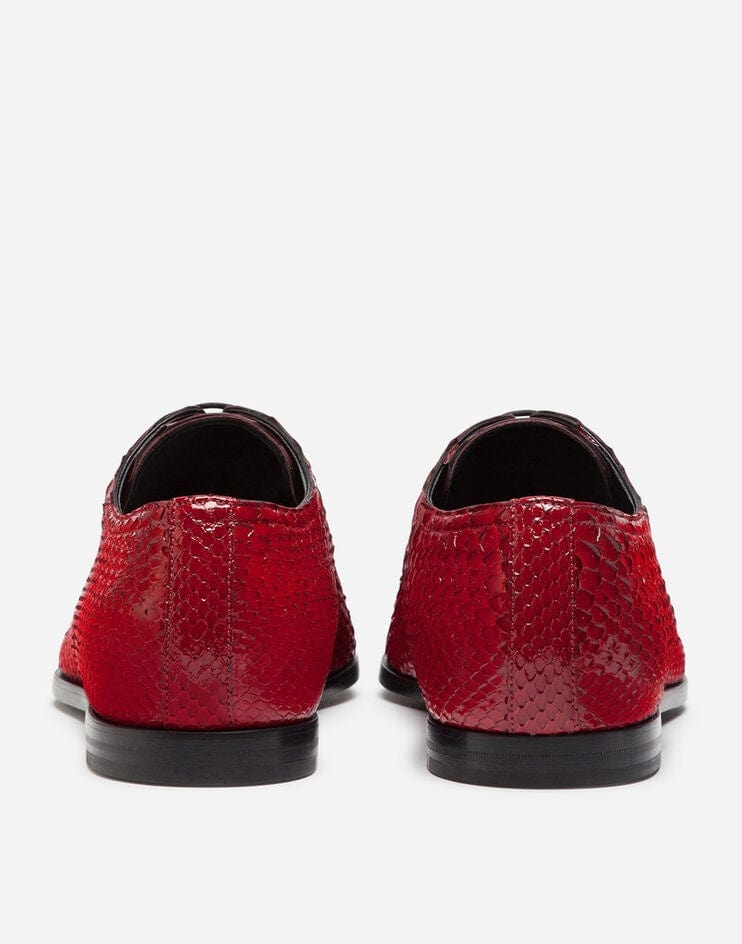 Dolce & Gabbana Python Derby Shoes